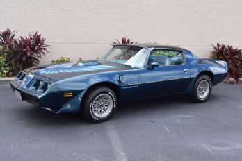 1979 Nocturne Blue Pontiac Firebird Coupe