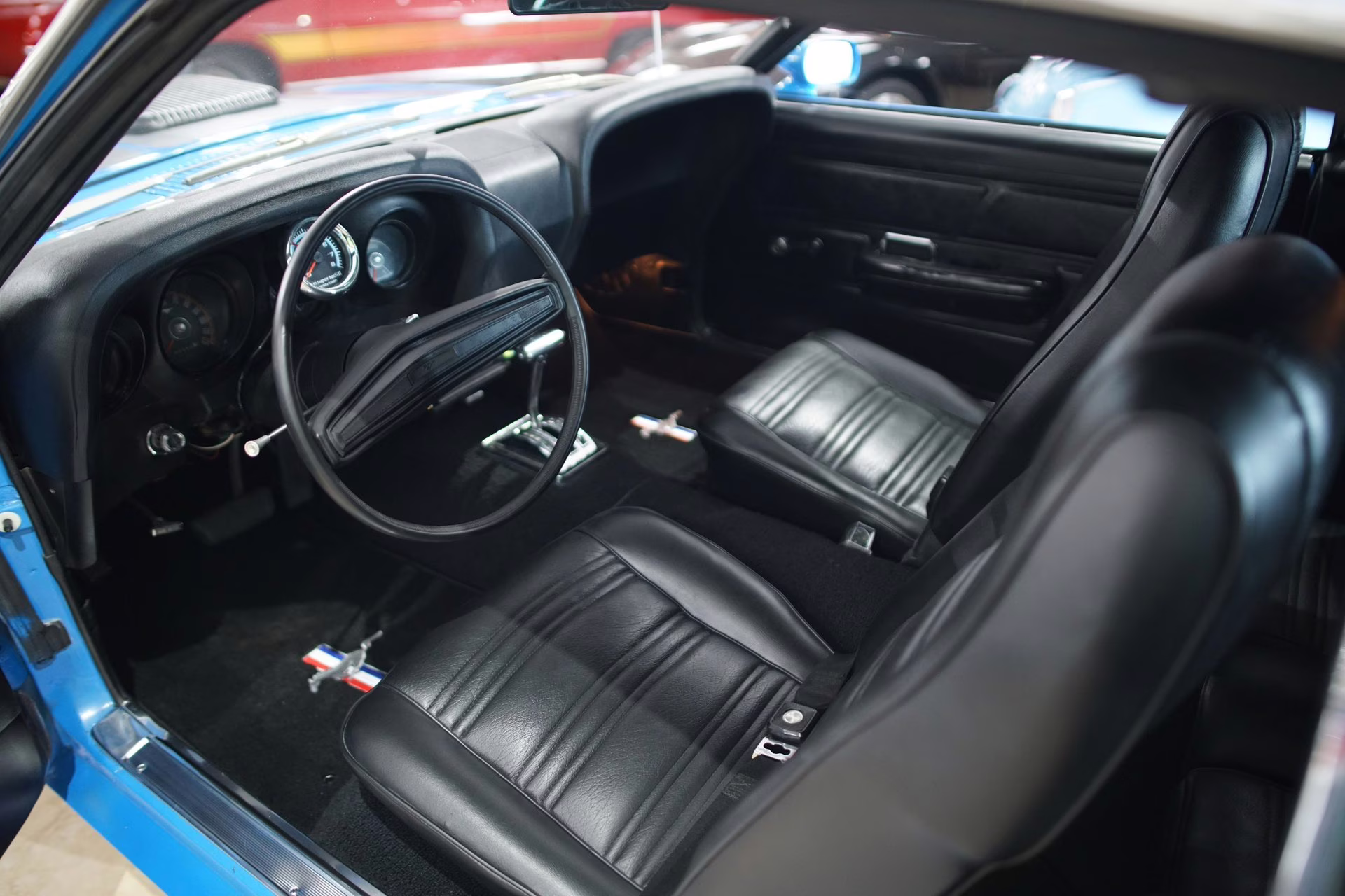 1970 Grabber Blue Ford Mustang