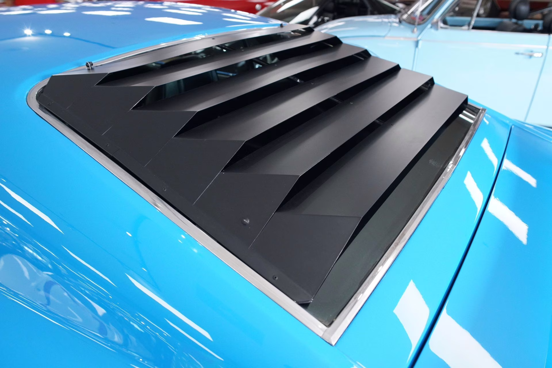 1970 Grabber Blue Ford Mustang