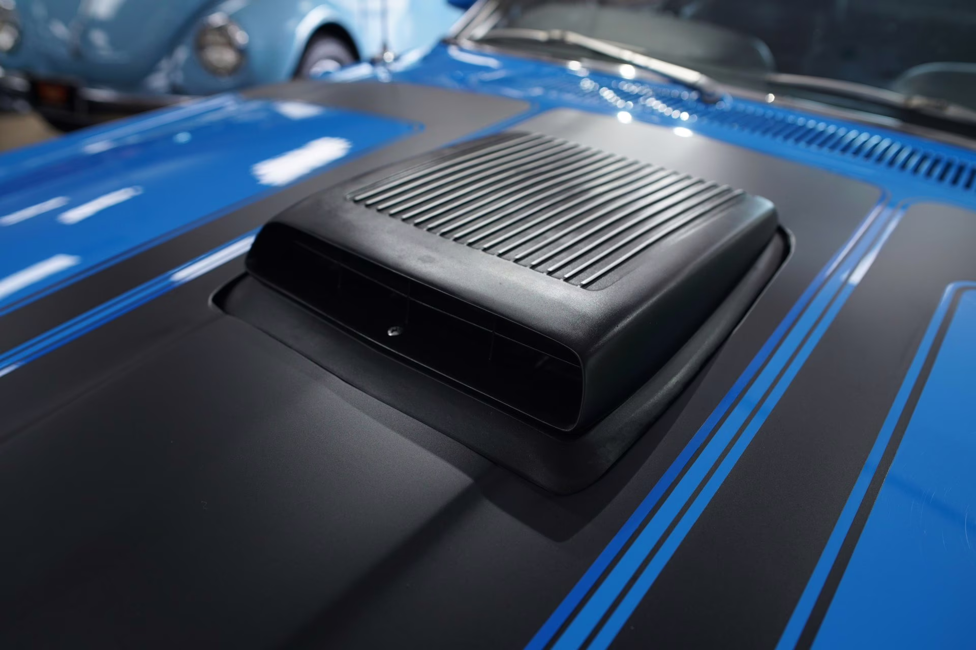 1970 Grabber Blue Ford Mustang