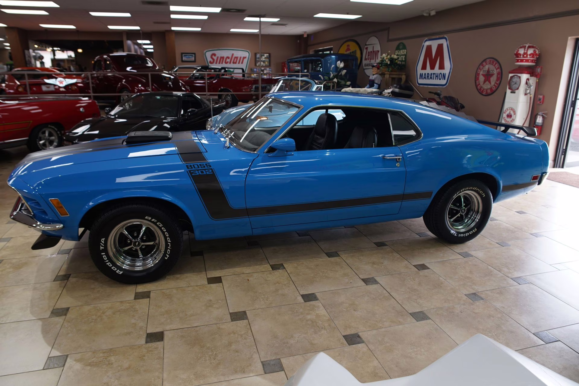 1970 Grabber Blue Ford Mustang