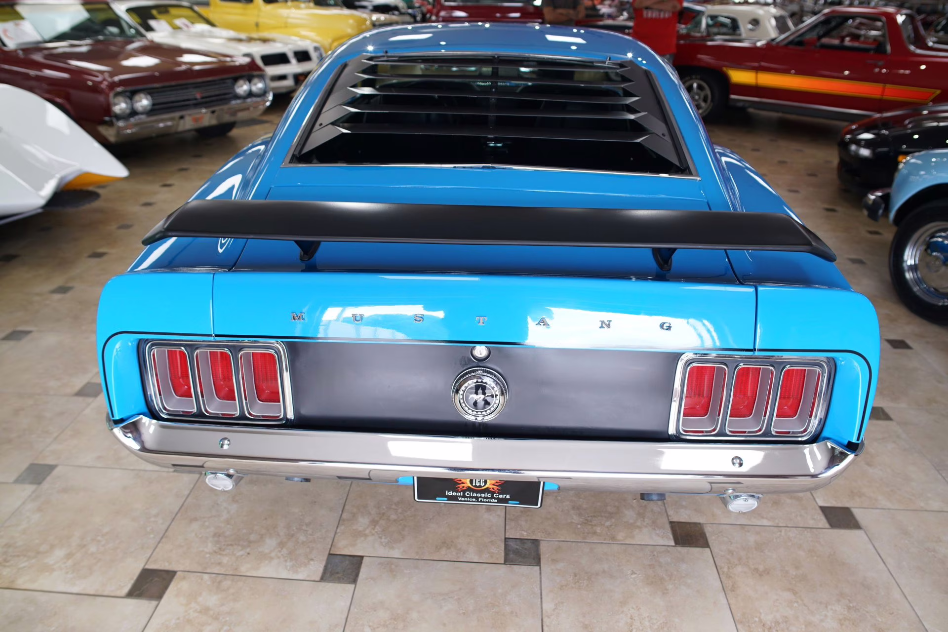 1970 Grabber Blue Ford Mustang