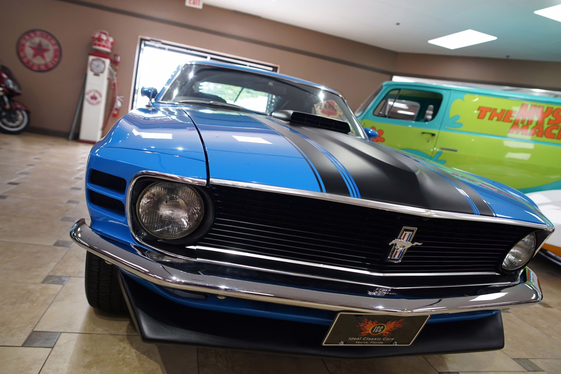 1970 Grabber Blue Ford Mustang