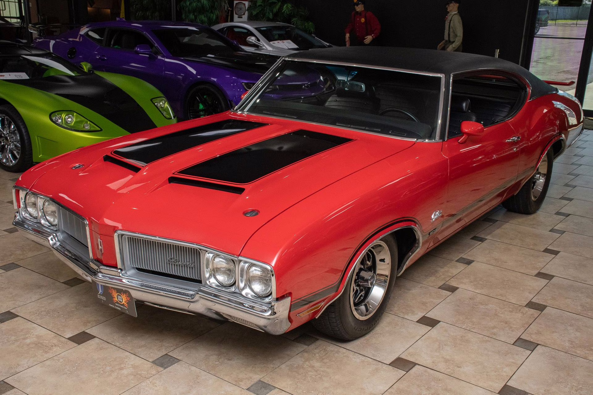 1970 Matador Red Oldsmobile Cutlass