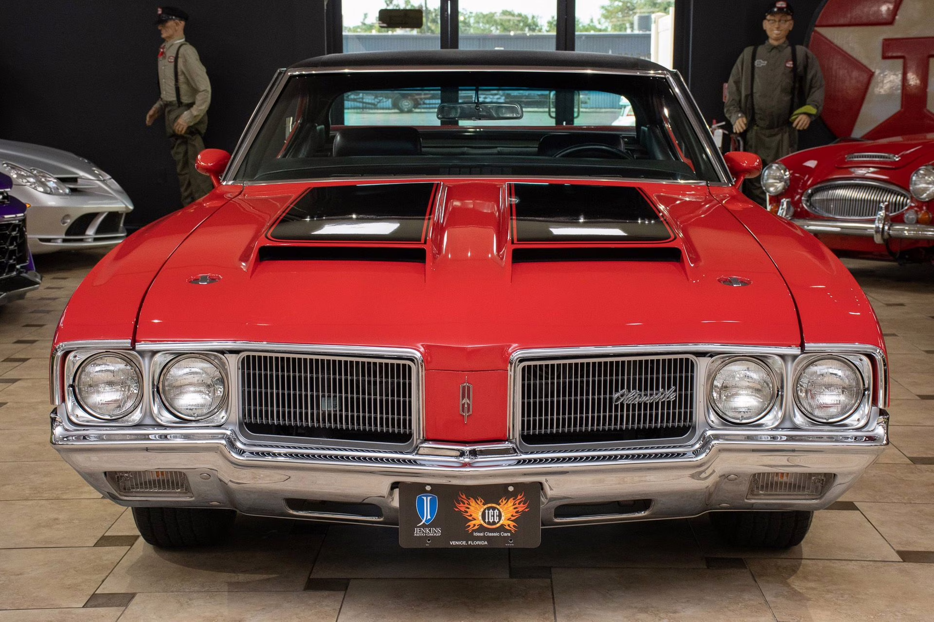 1970 Matador Red Oldsmobile Cutlass