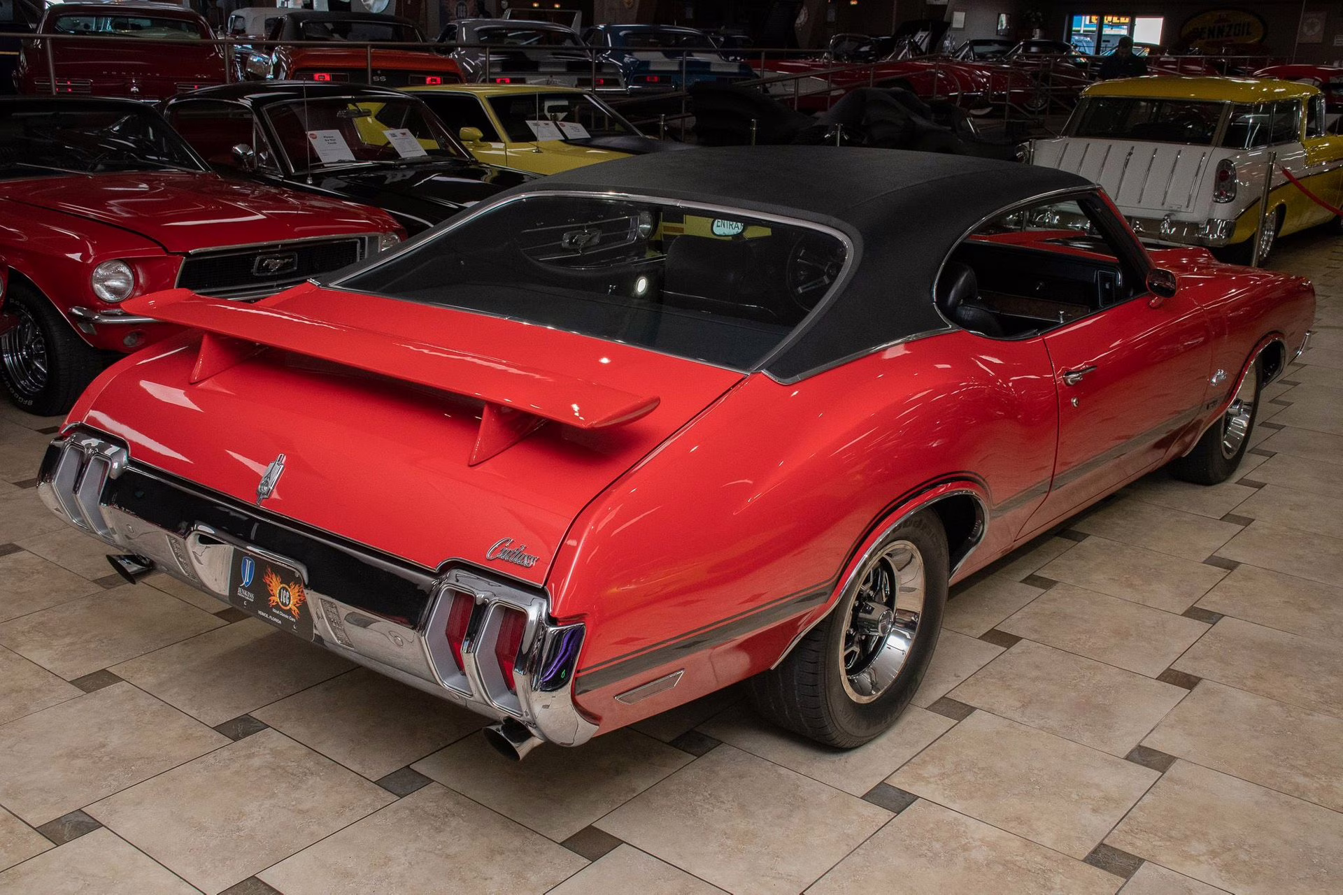 1970 Matador Red Oldsmobile Cutlass