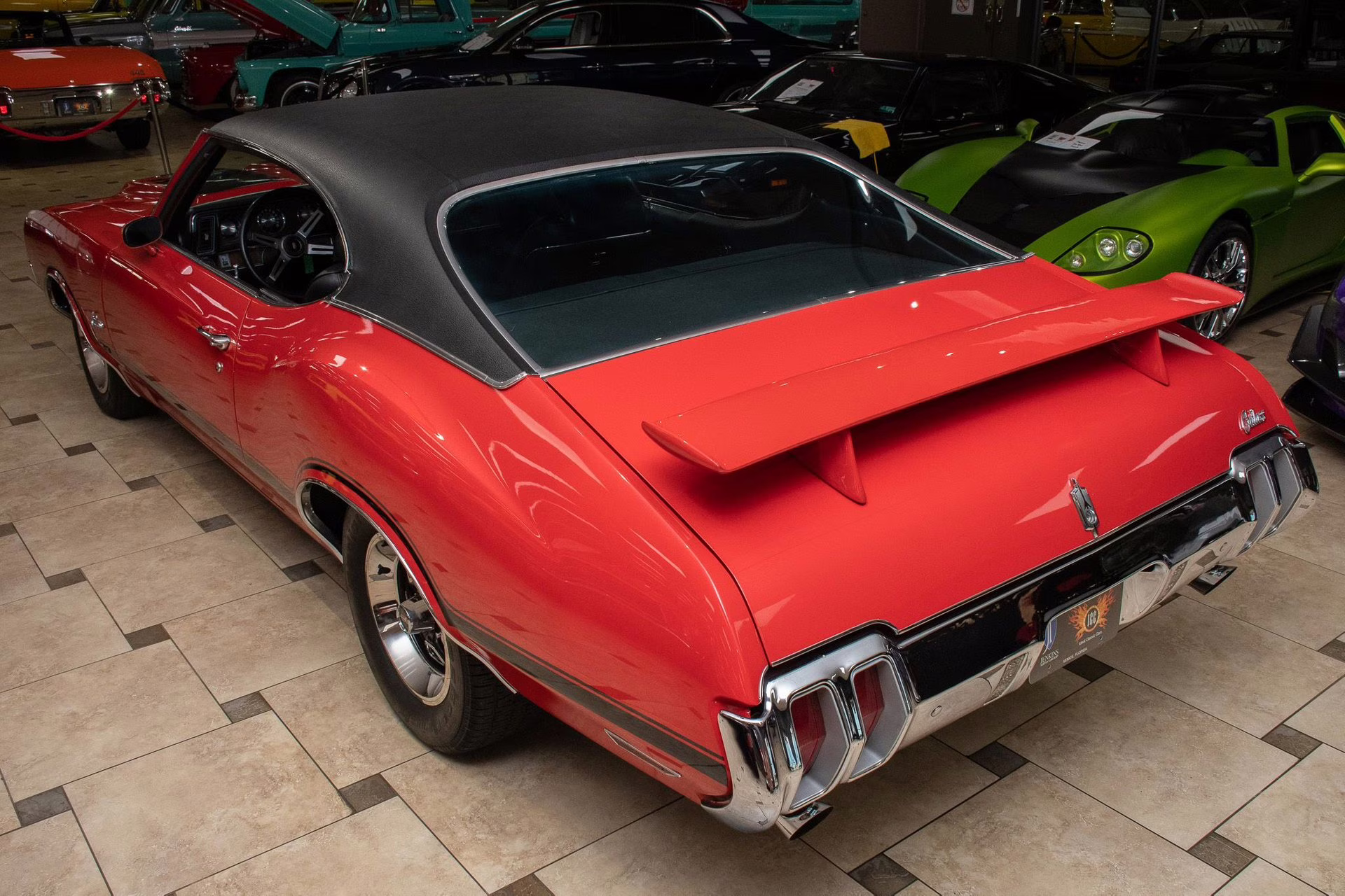 1970 Matador Red Oldsmobile Cutlass