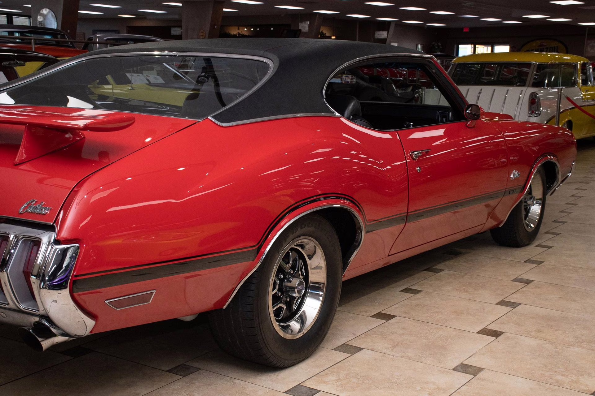 1970 Matador Red Oldsmobile Cutlass