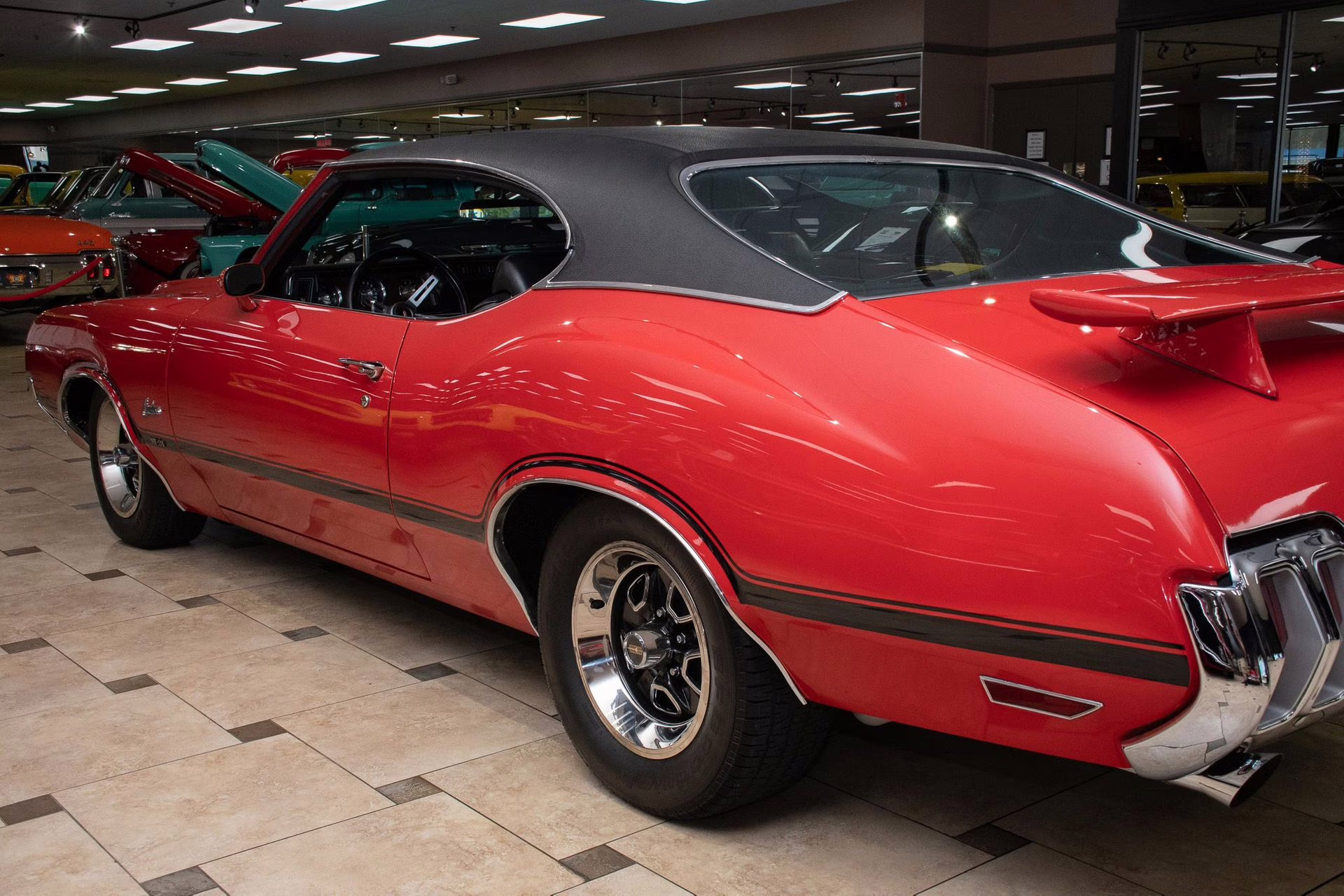 1970 Matador Red Oldsmobile Cutlass