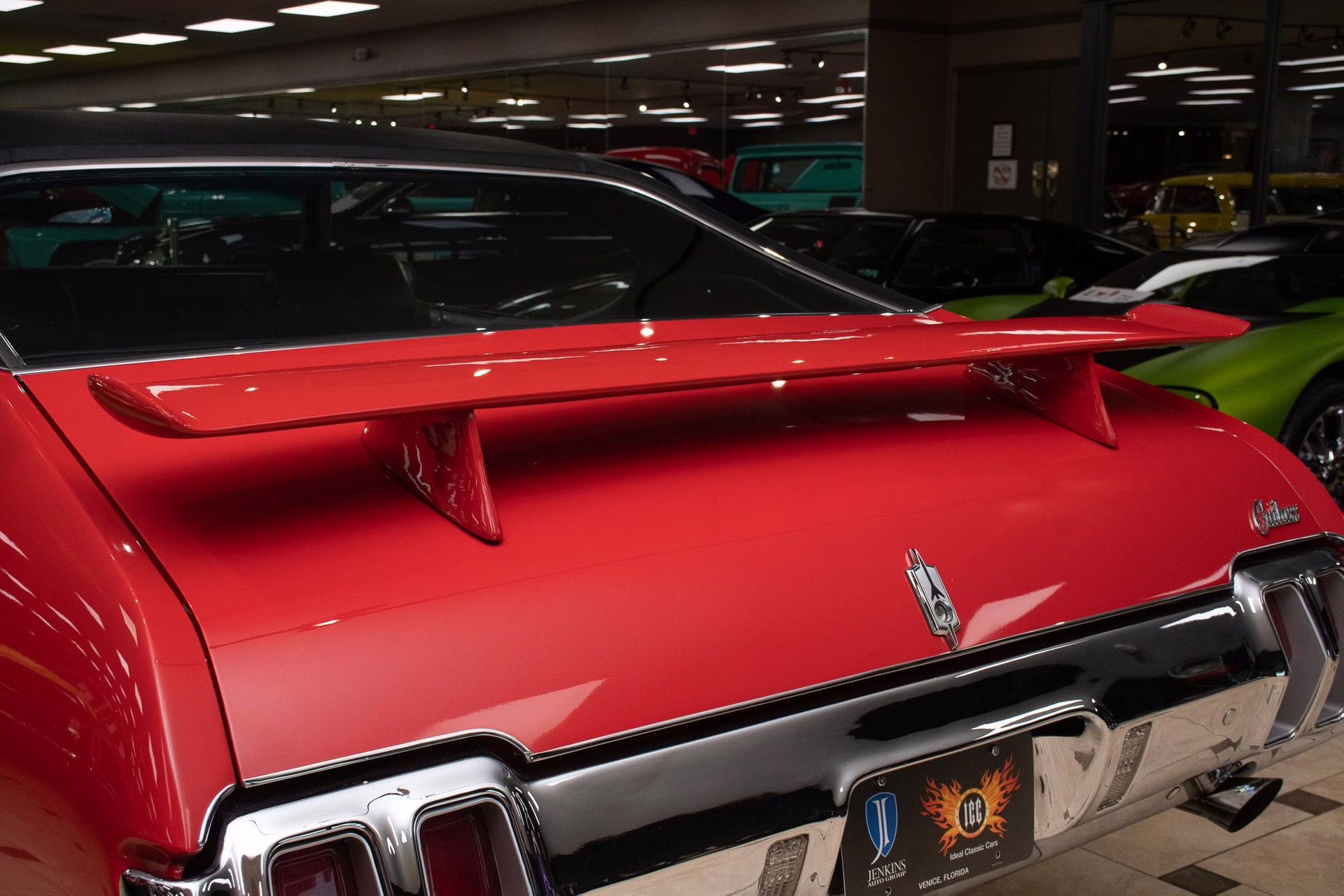 1970 Matador Red Oldsmobile Cutlass