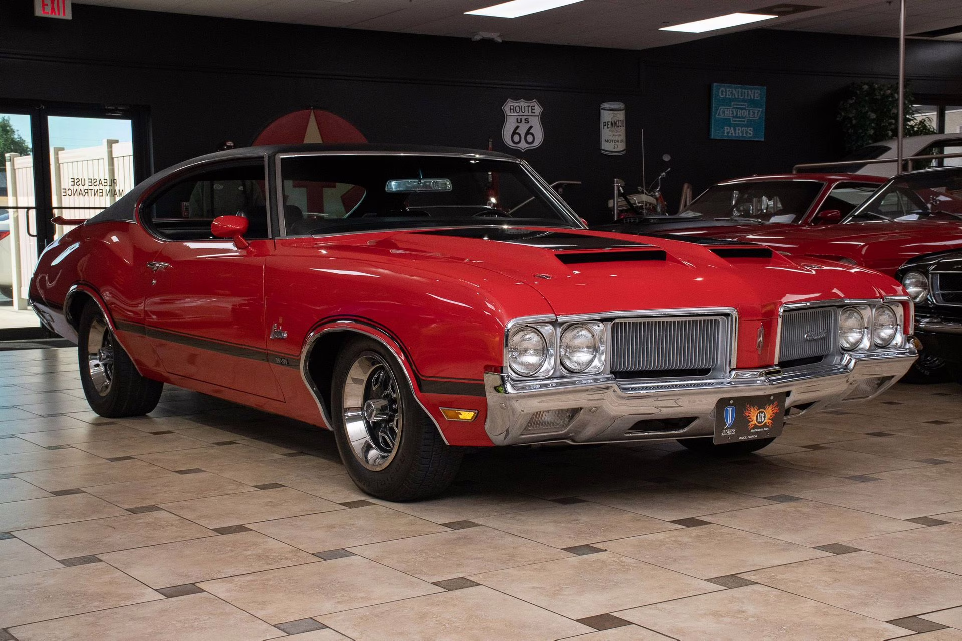 1970 Matador Red Oldsmobile Cutlass