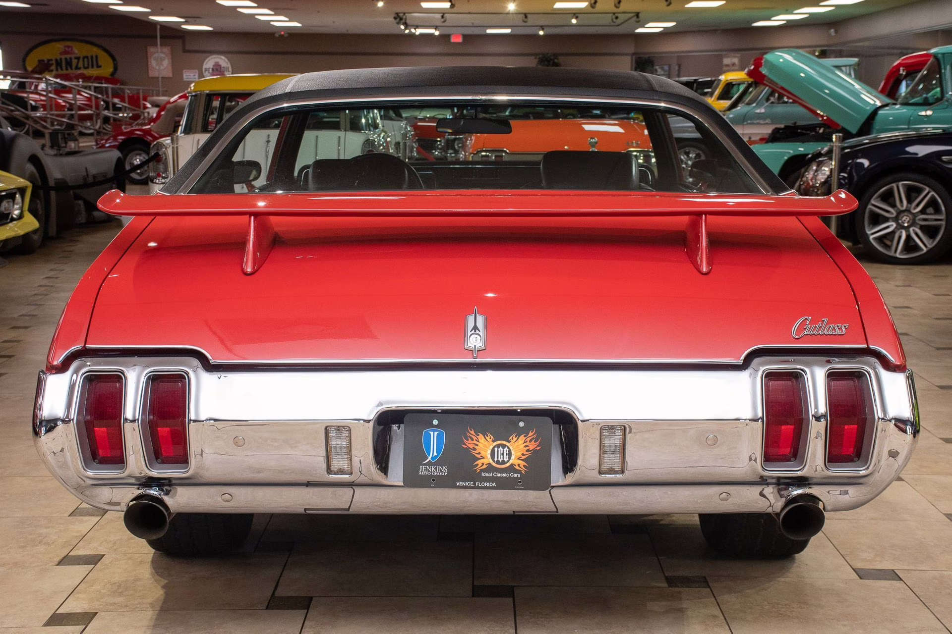 1970 Matador Red Oldsmobile Cutlass