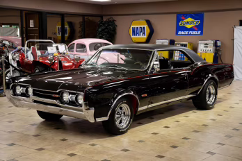 1967 Ebony Black Oldsmobile Cutlass