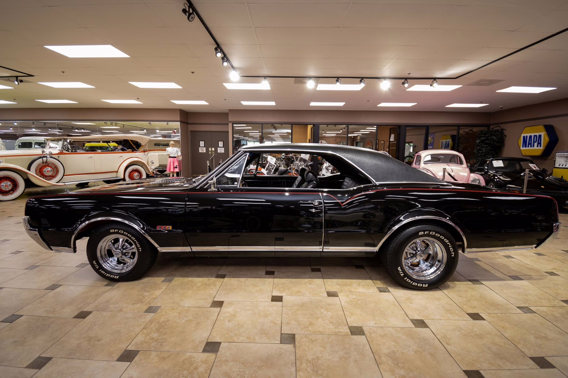 1967 Ebony Black Oldsmobile Cutlass
