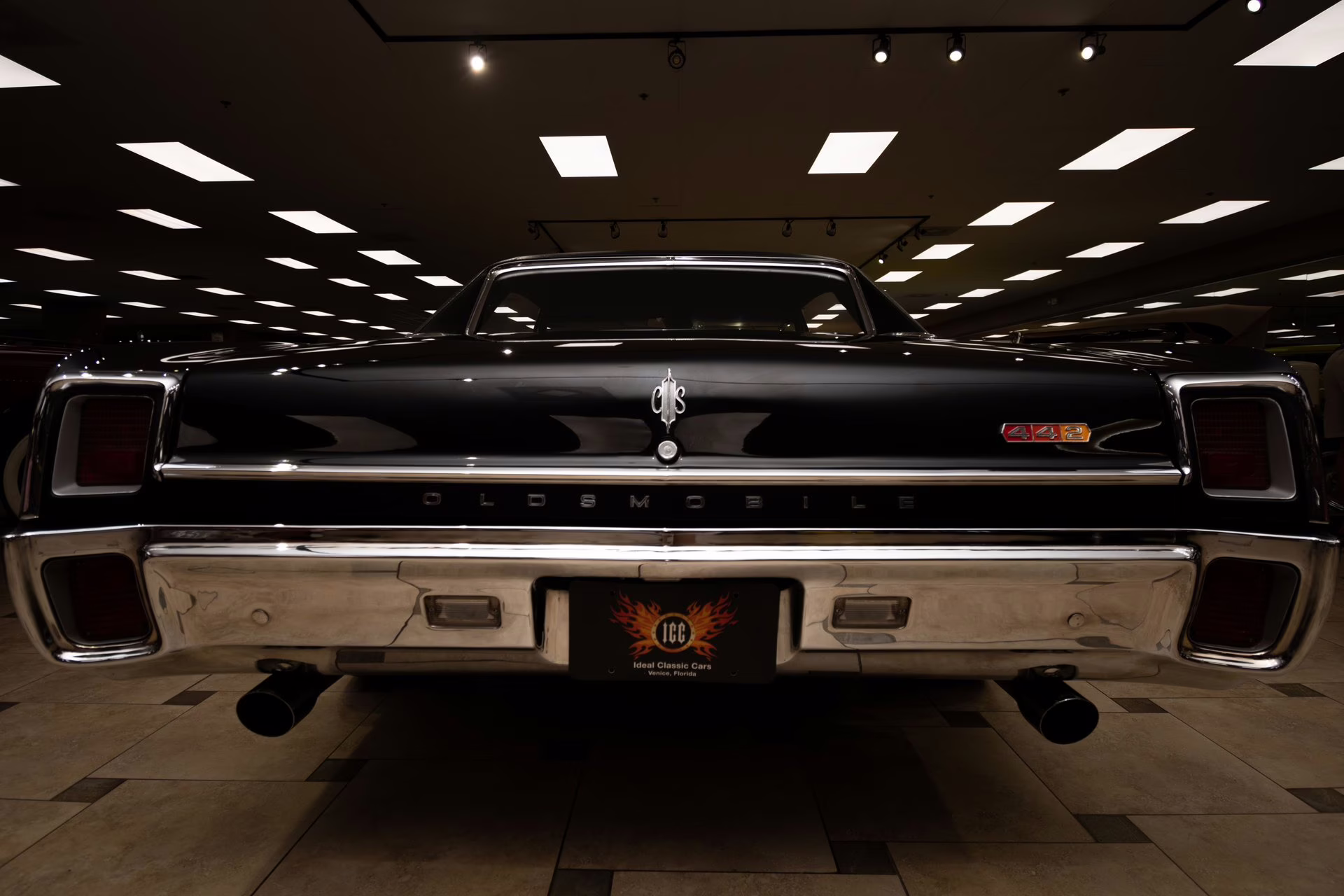 1967 Ebony Black Oldsmobile Cutlass