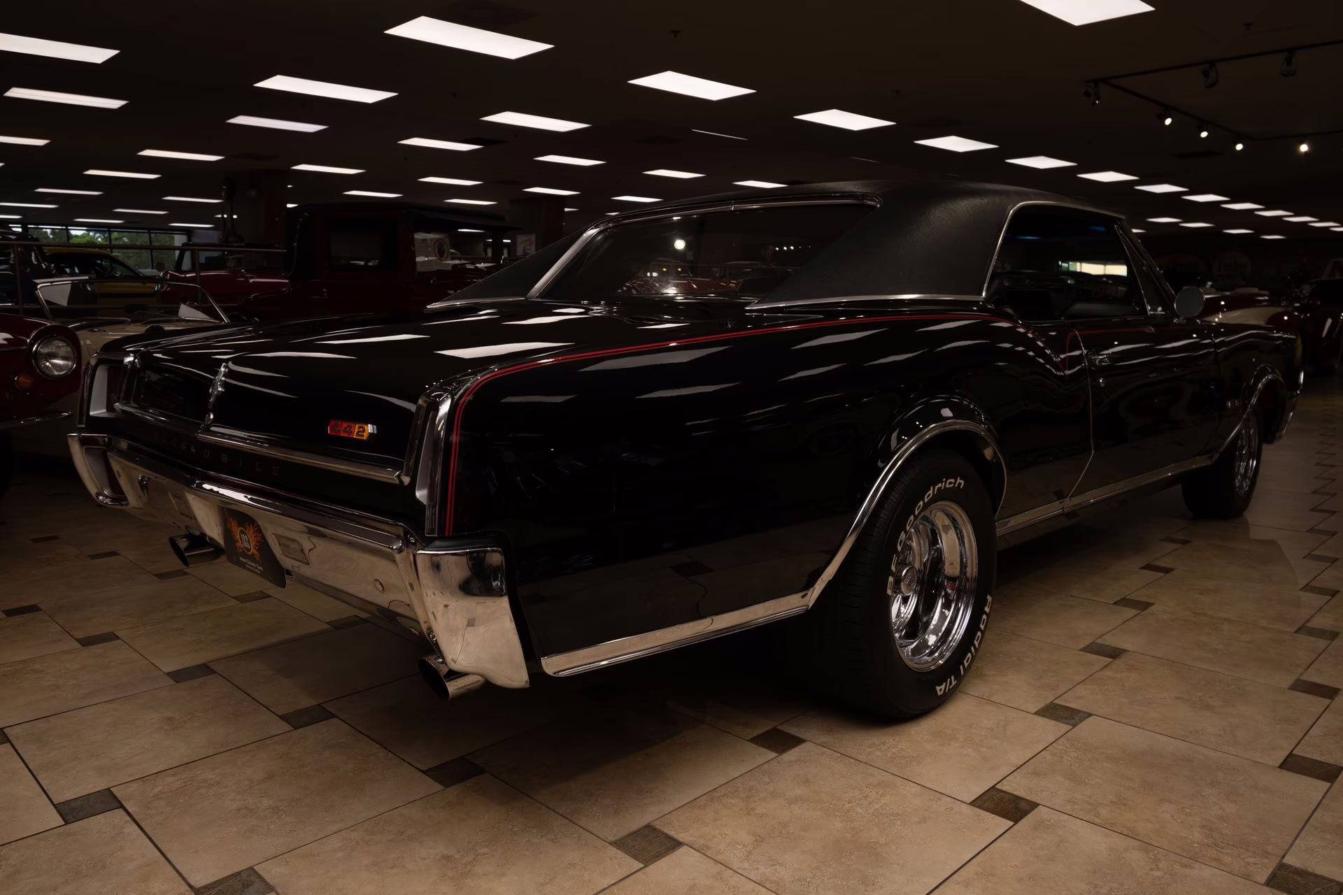 1967 Ebony Black Oldsmobile Cutlass