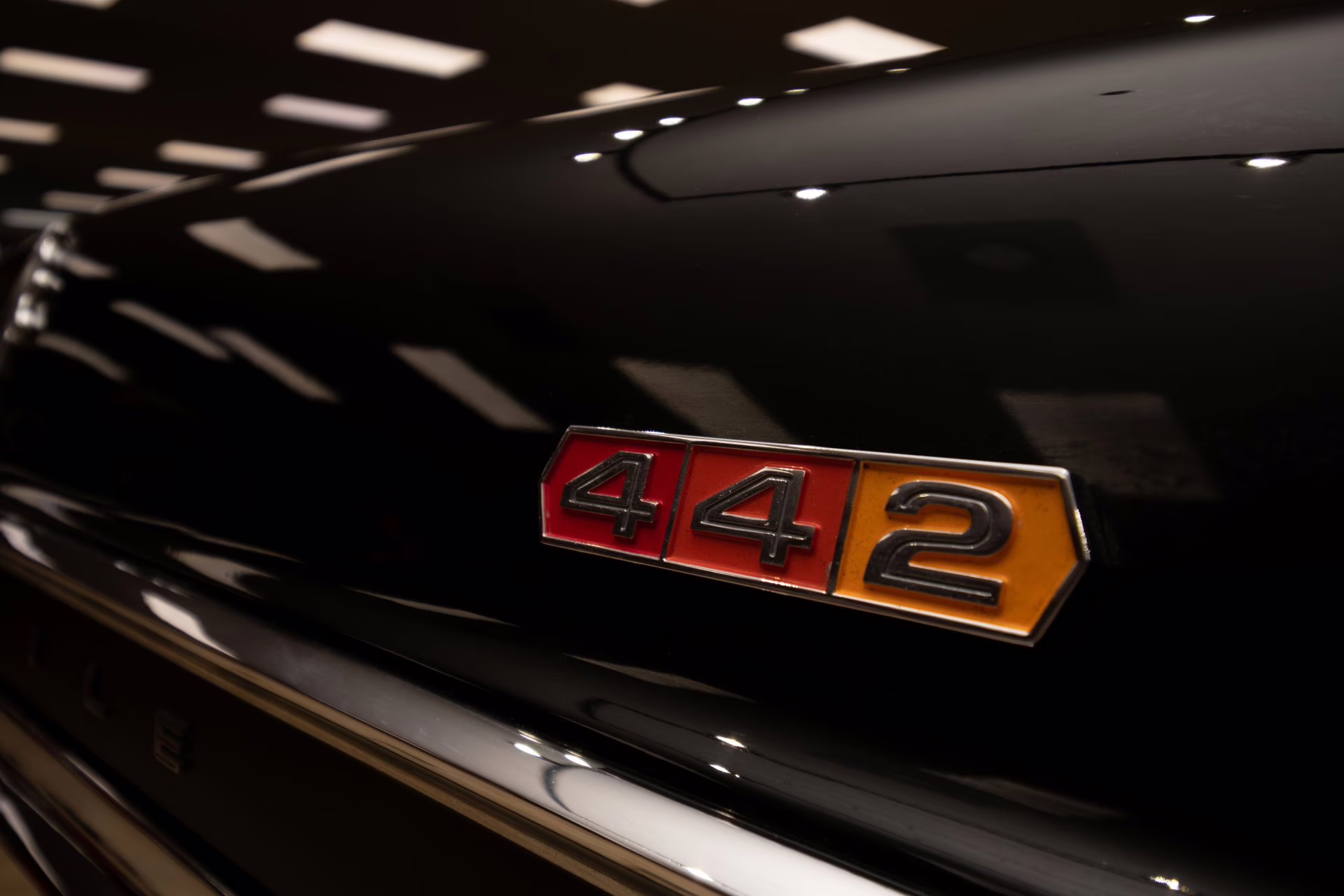 1967 Ebony Black Oldsmobile Cutlass