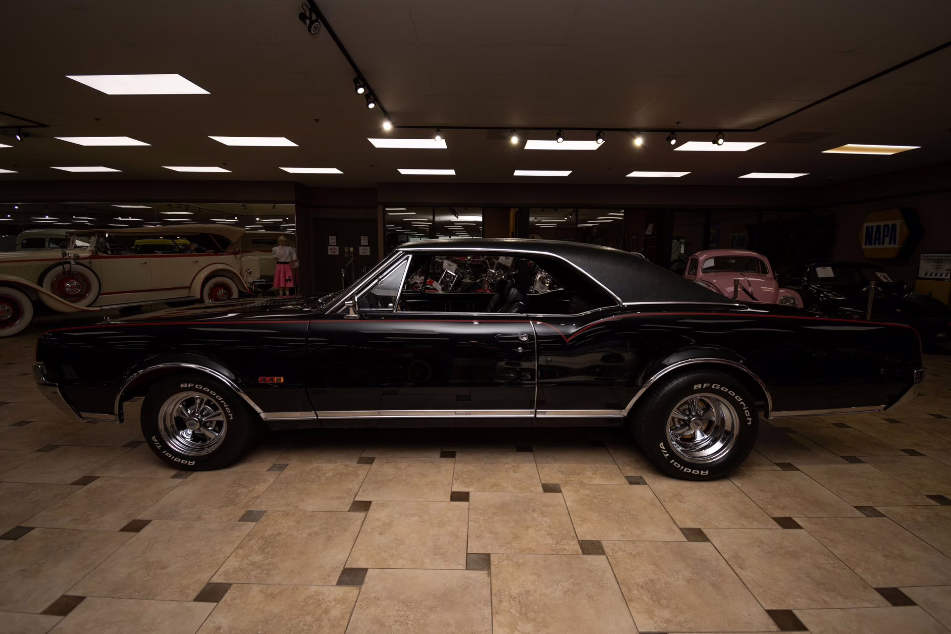 1967 Ebony Black Oldsmobile Cutlass