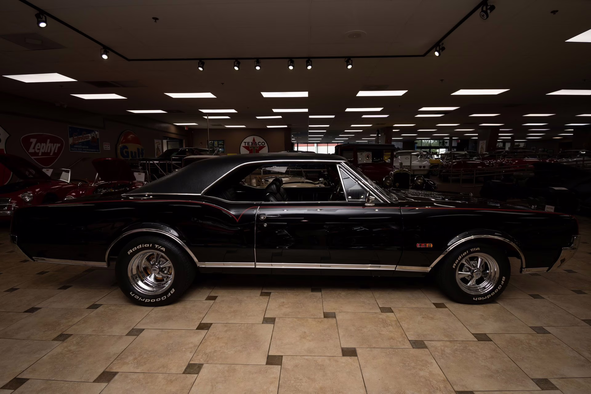 1967 Ebony Black Oldsmobile Cutlass