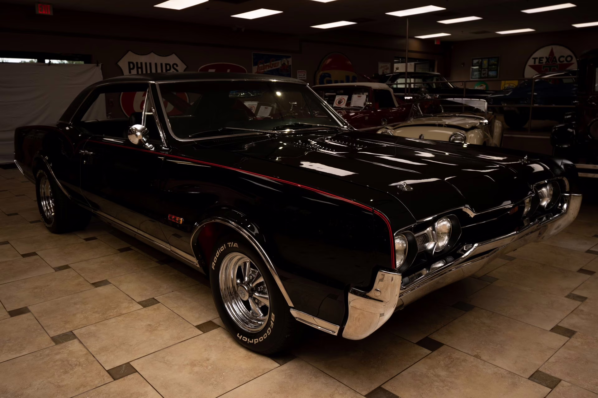 1967 Ebony Black Oldsmobile Cutlass