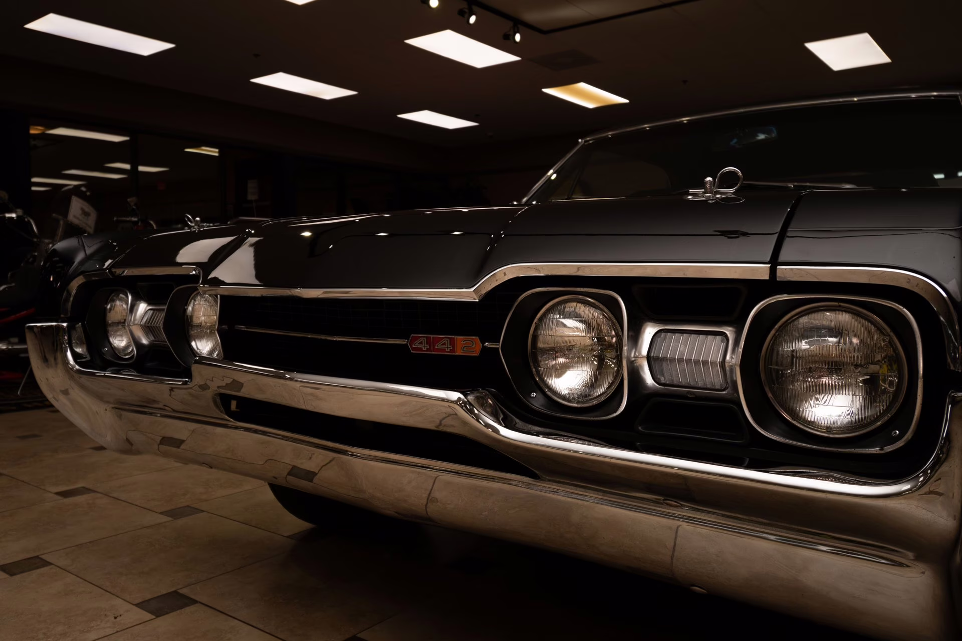 1967 Ebony Black Oldsmobile Cutlass