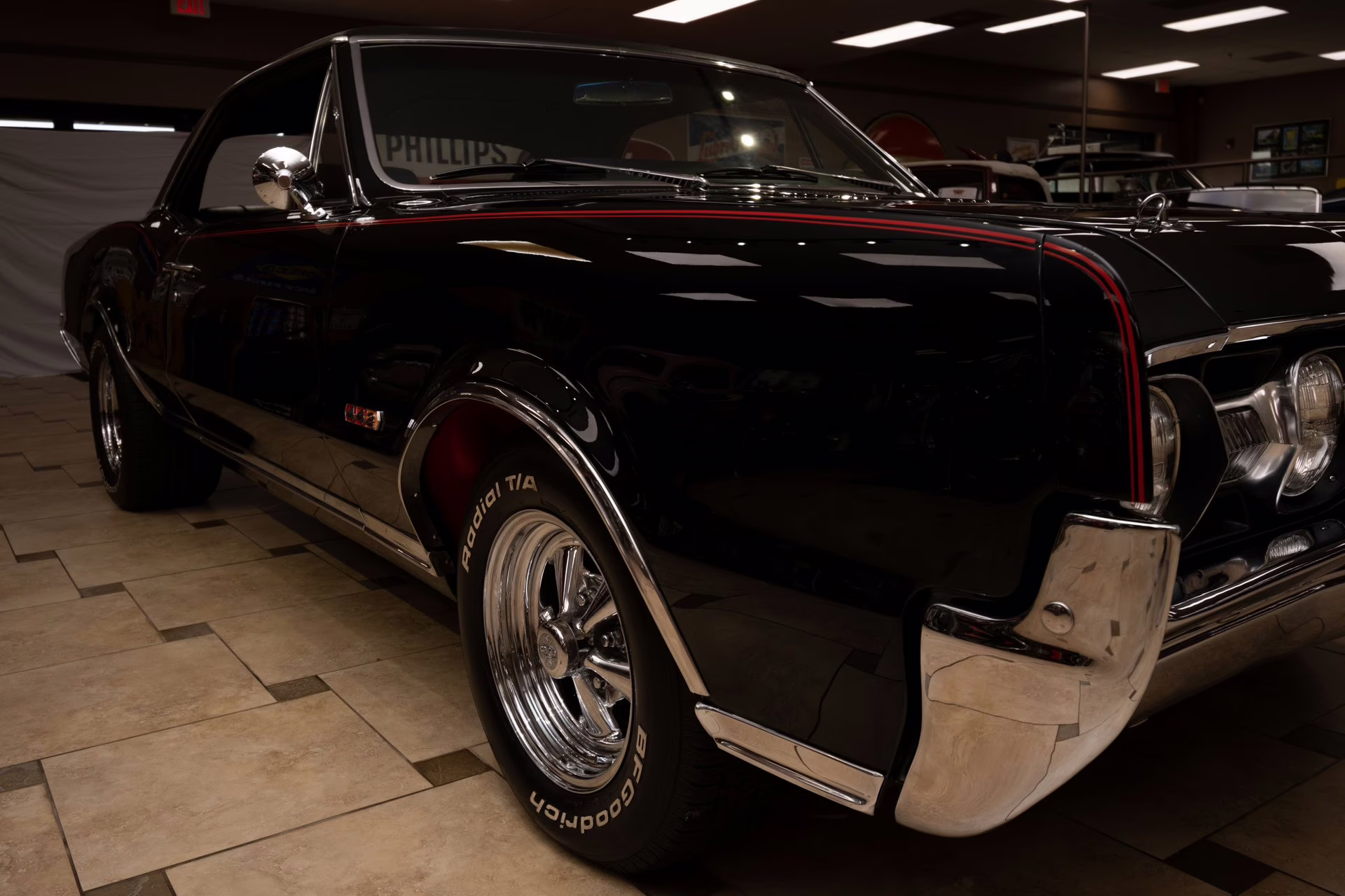 1967 Ebony Black Oldsmobile Cutlass