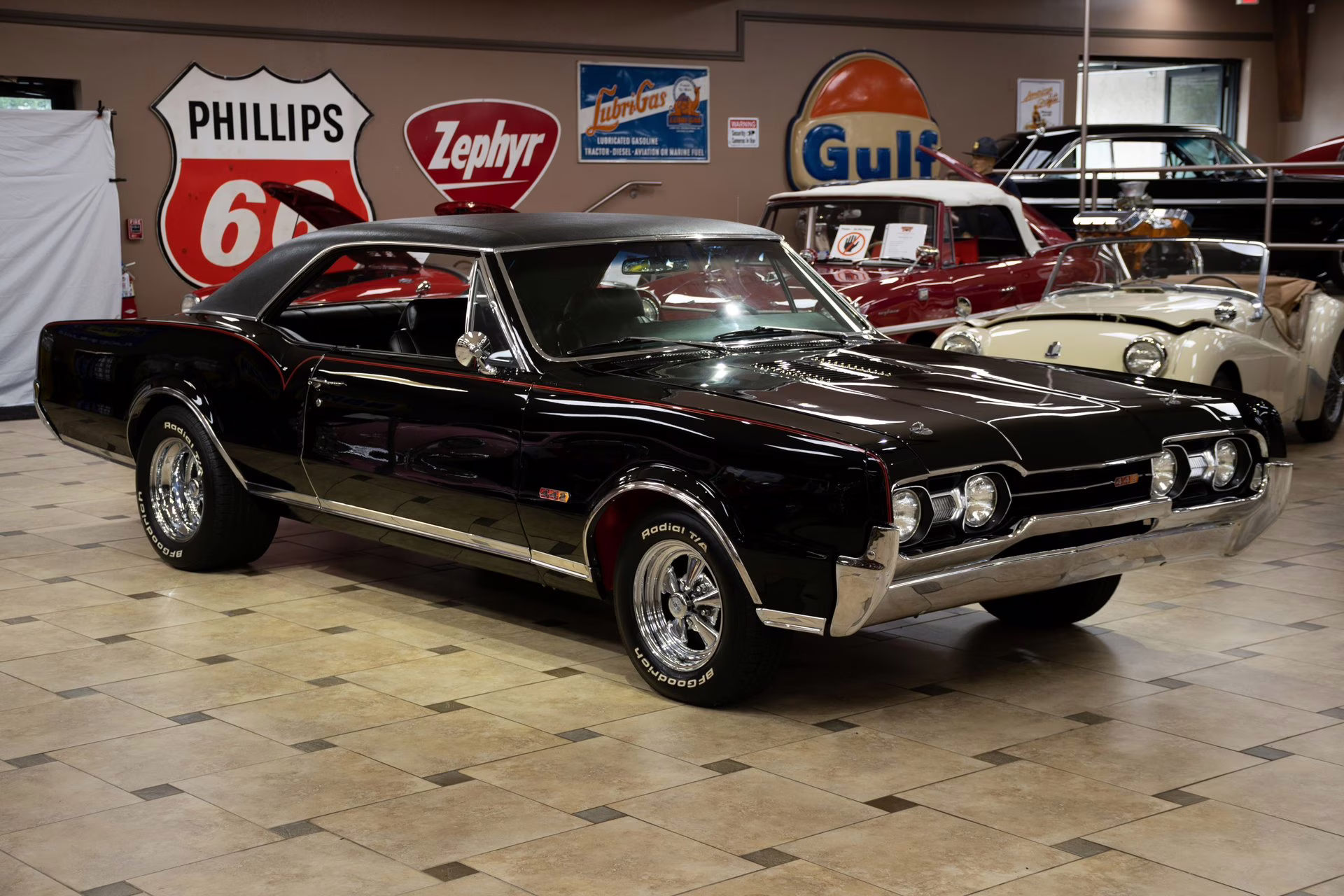 1967 Ebony Black Oldsmobile Cutlass