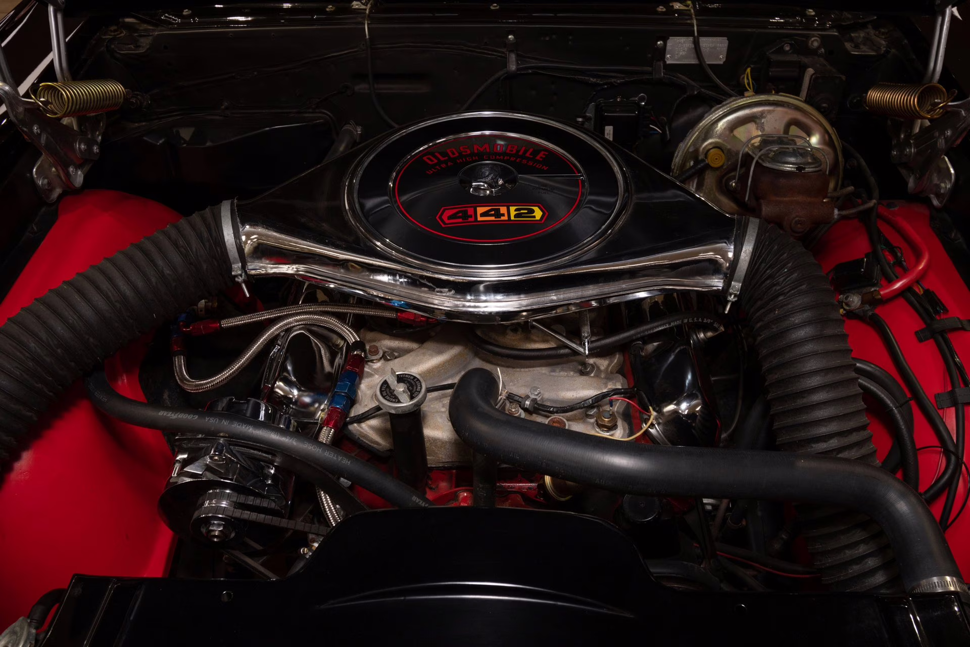 1967 Ebony Black Oldsmobile Cutlass