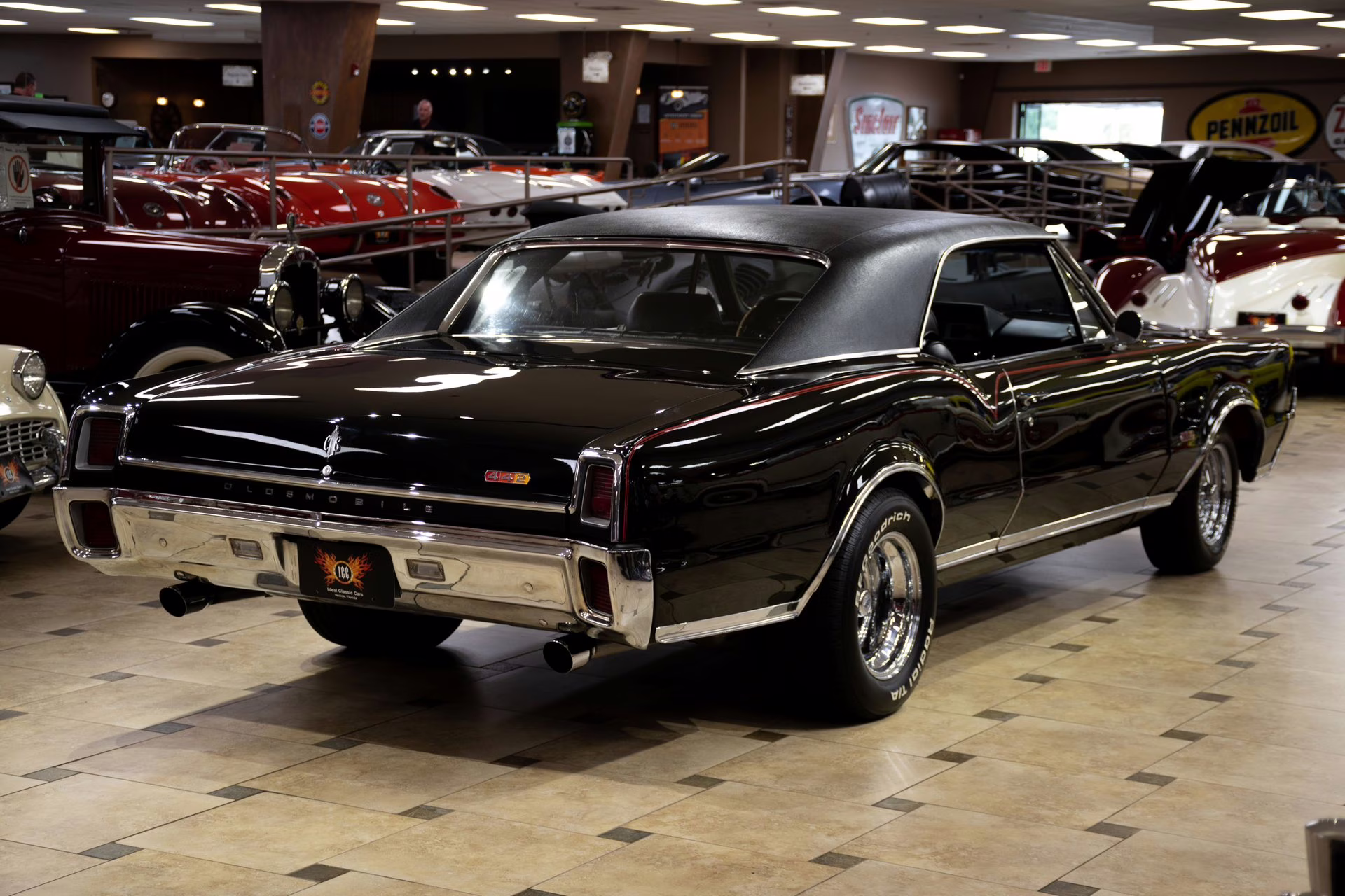 1967 Ebony Black Oldsmobile Cutlass