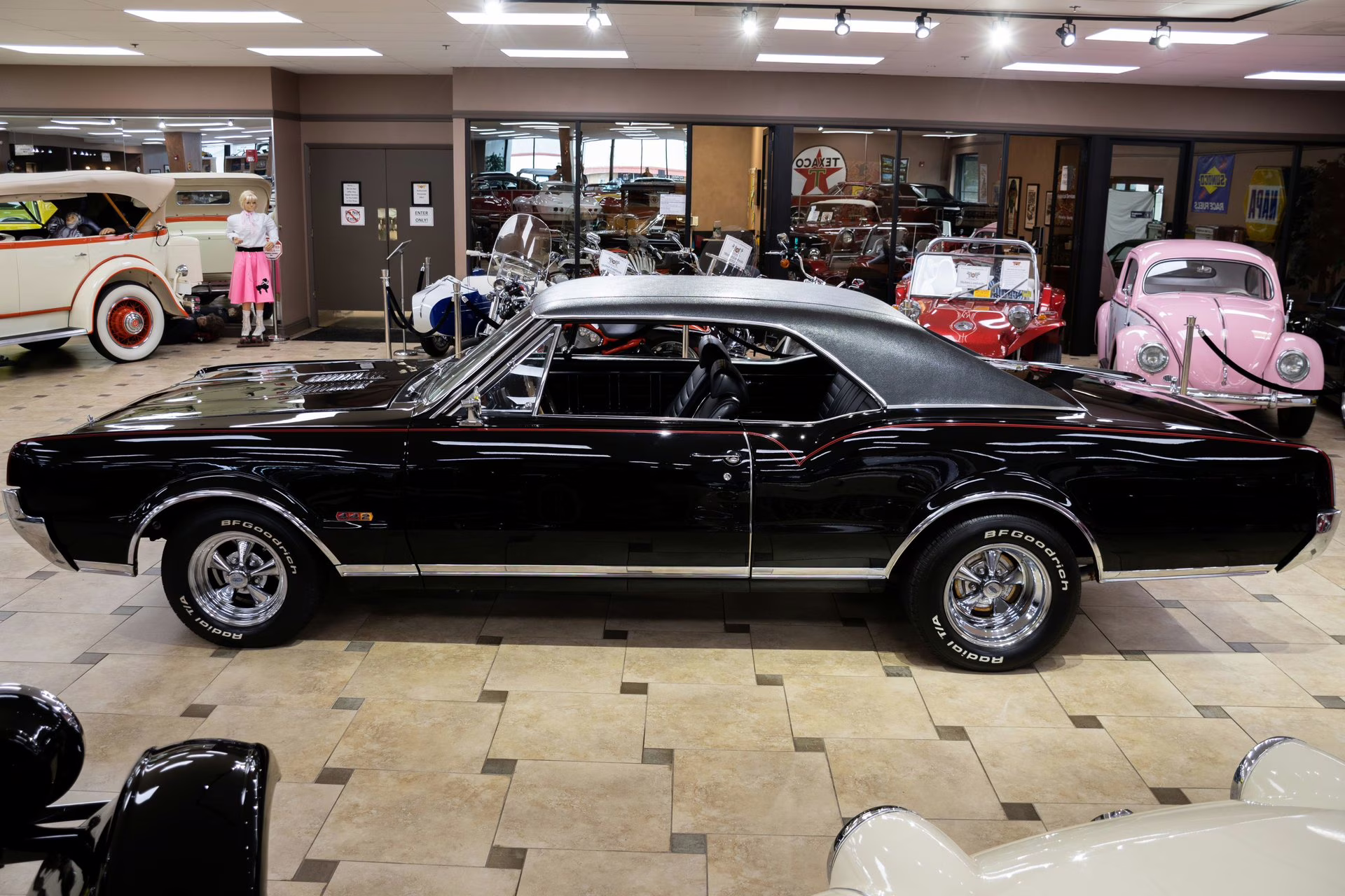 1967 Ebony Black Oldsmobile Cutlass