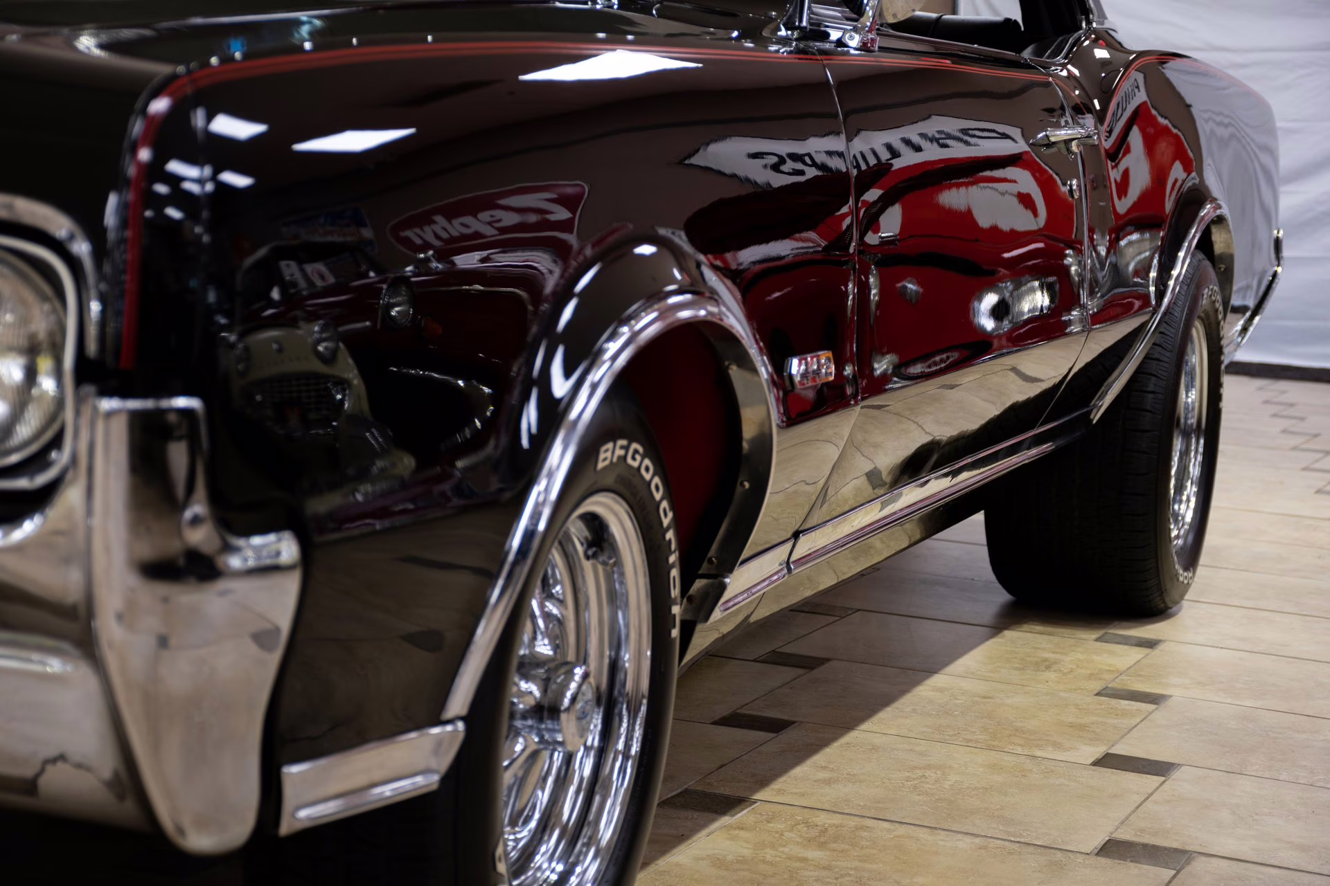 1967 Ebony Black Oldsmobile Cutlass