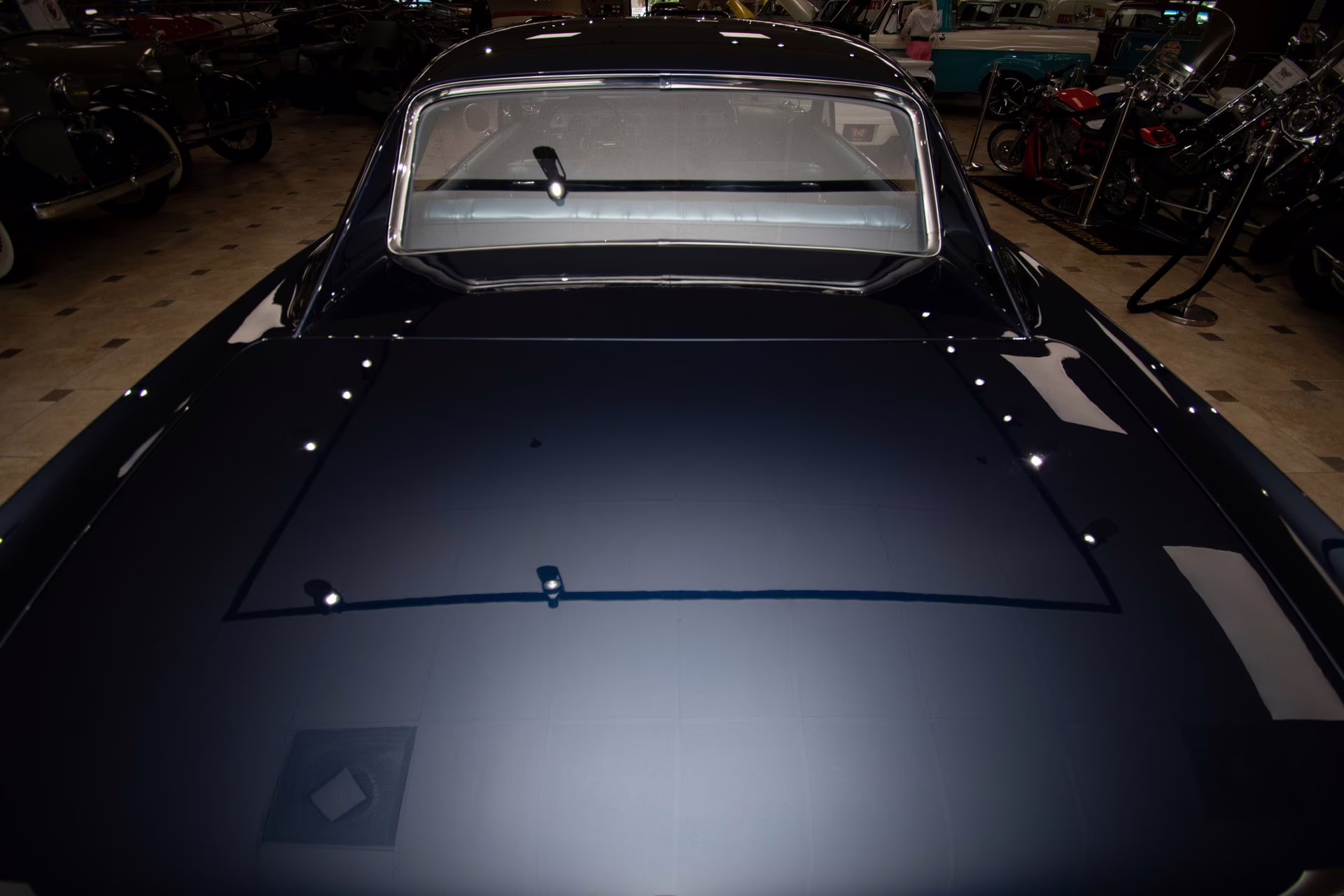 1967 Midnight Blue Oldsmobile Cutlass