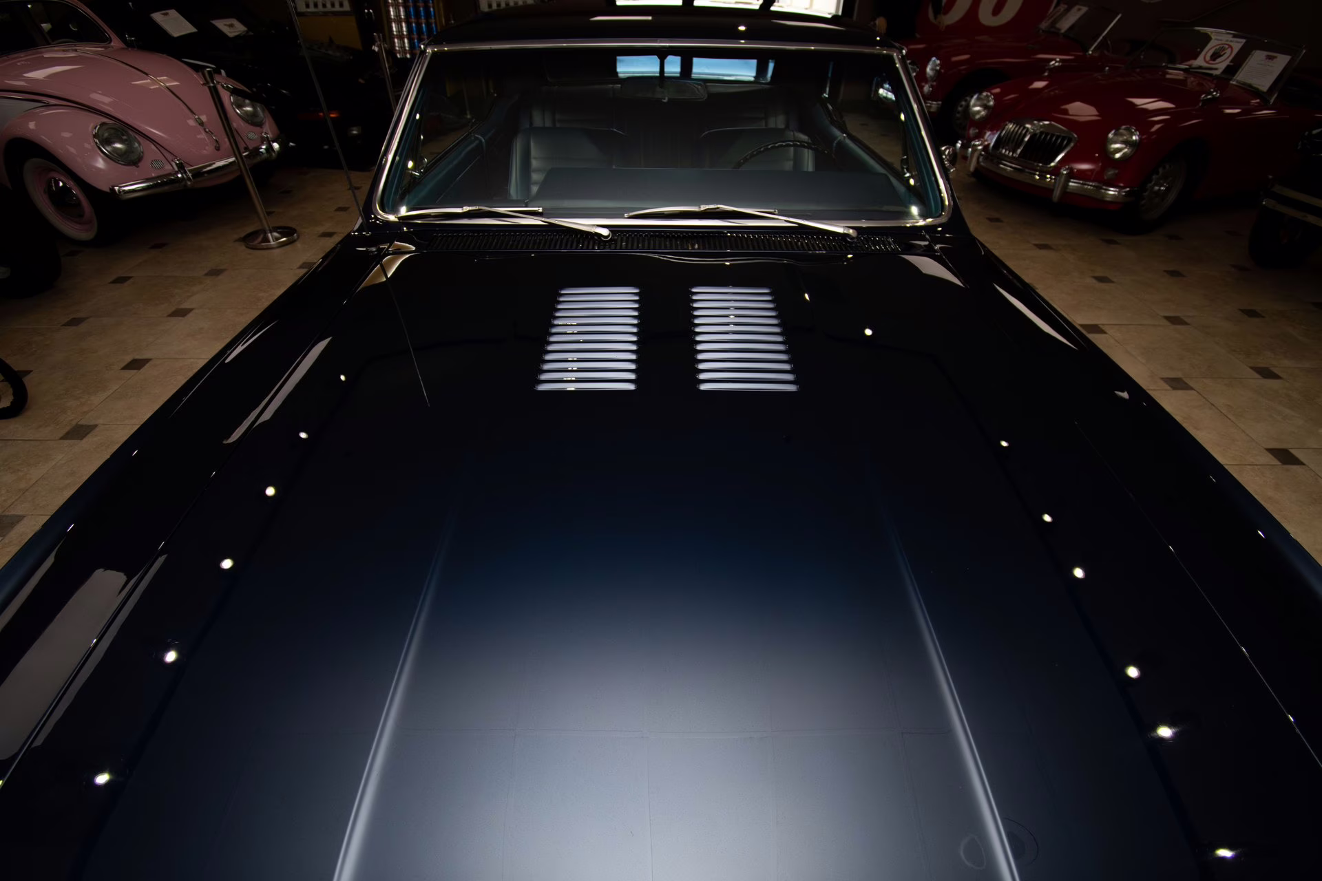 1967 Midnight Blue Oldsmobile Cutlass