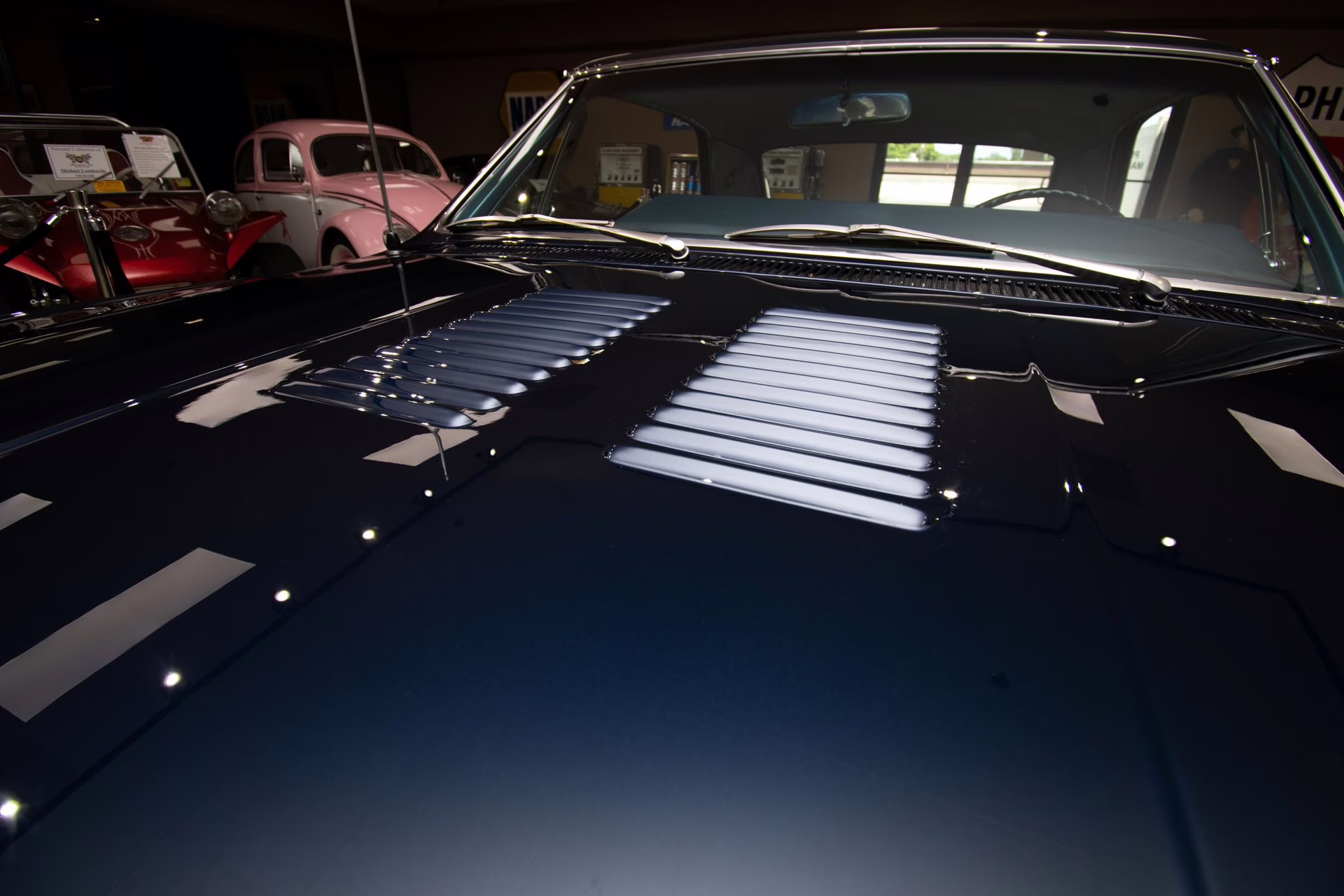 1967 Midnight Blue Oldsmobile Cutlass