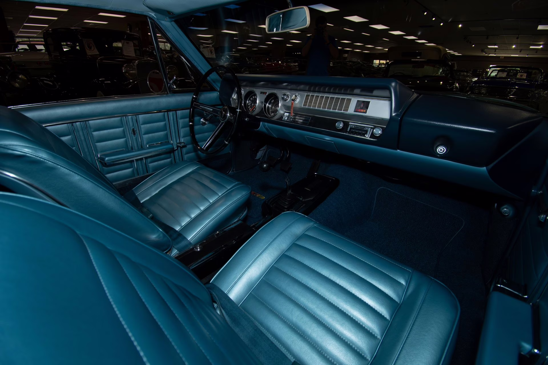 1967 Midnight Blue Oldsmobile Cutlass