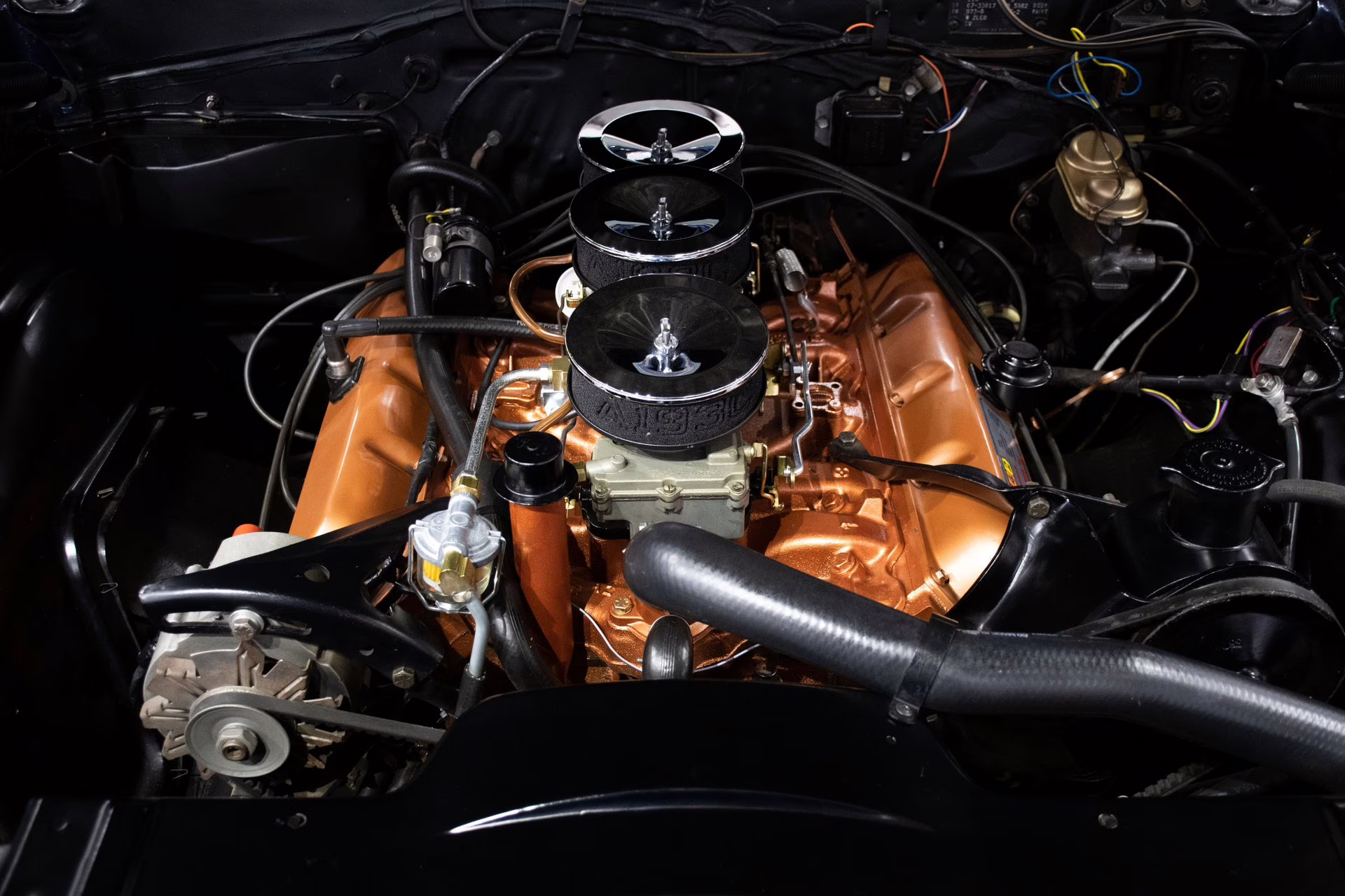 1967 Midnight Blue Oldsmobile Cutlass