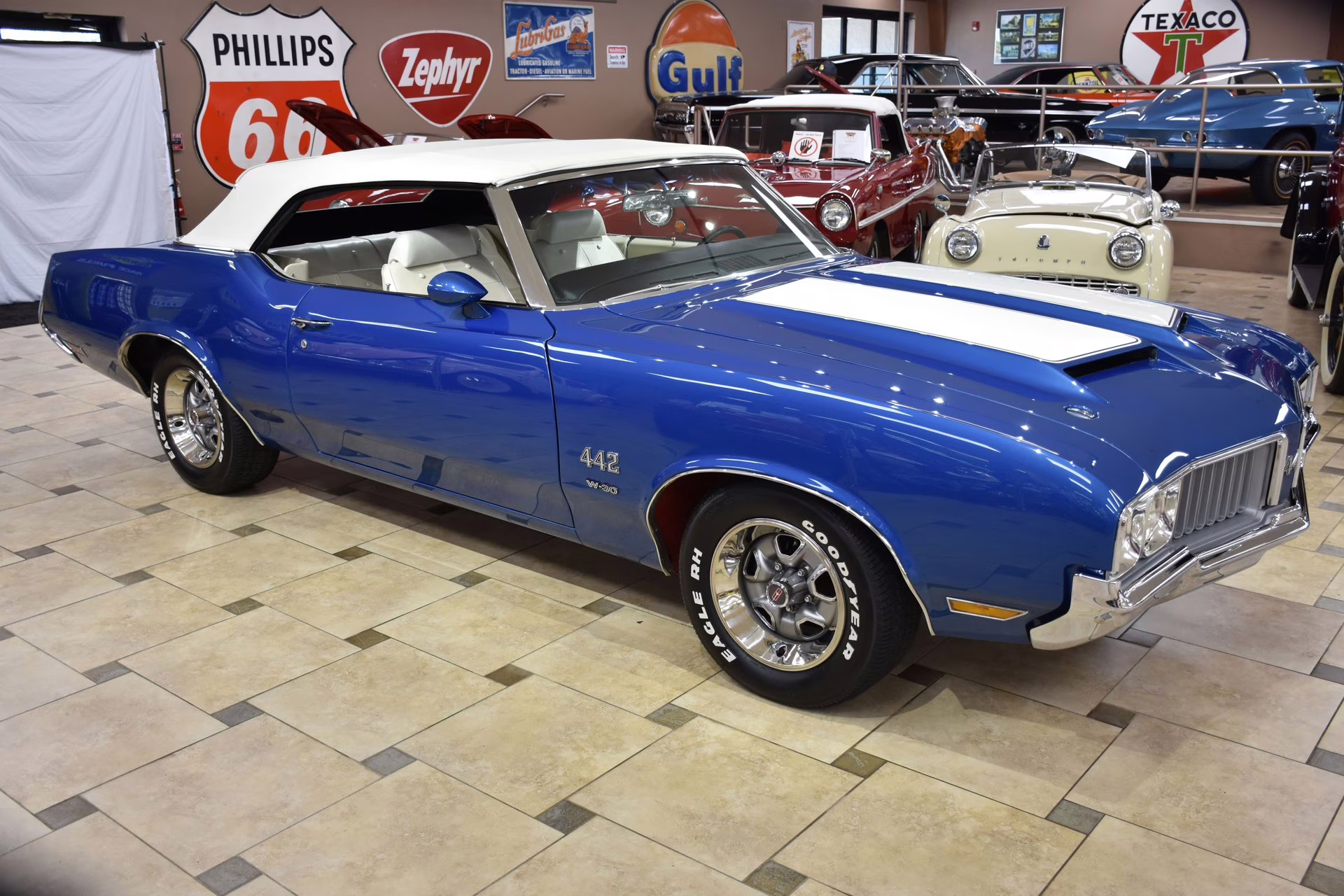 1970 Viking Blue Oldsmobile 442