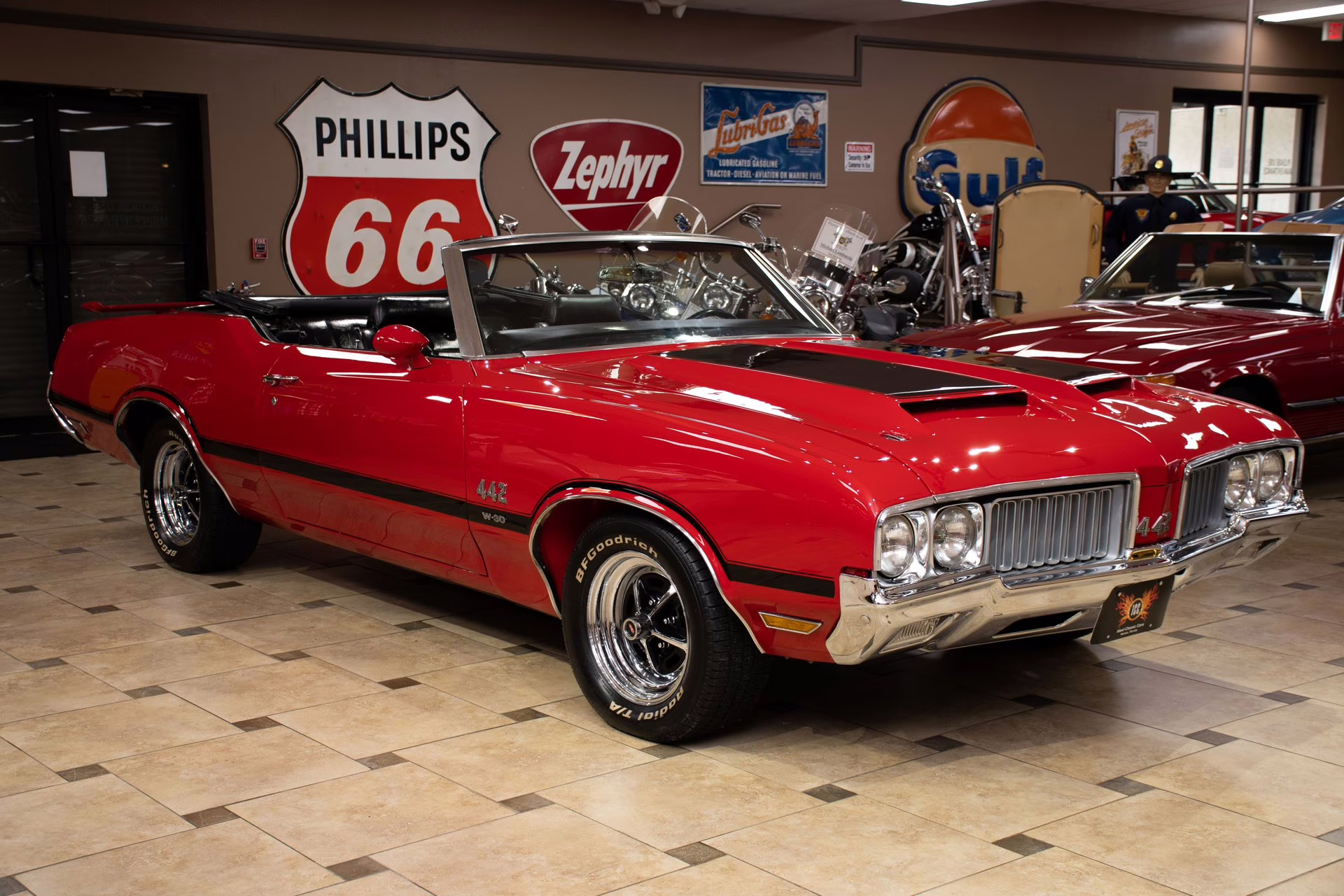 1970 Red Oldsmobile 442