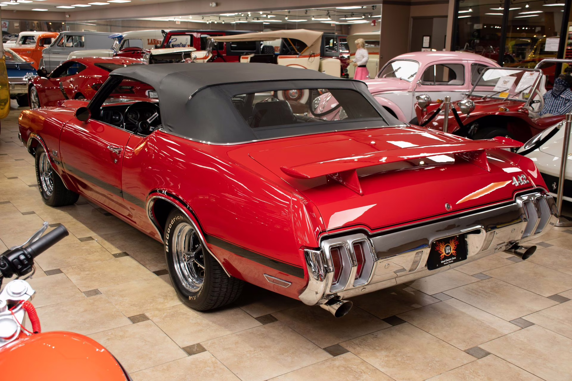 1970 Red Oldsmobile 442