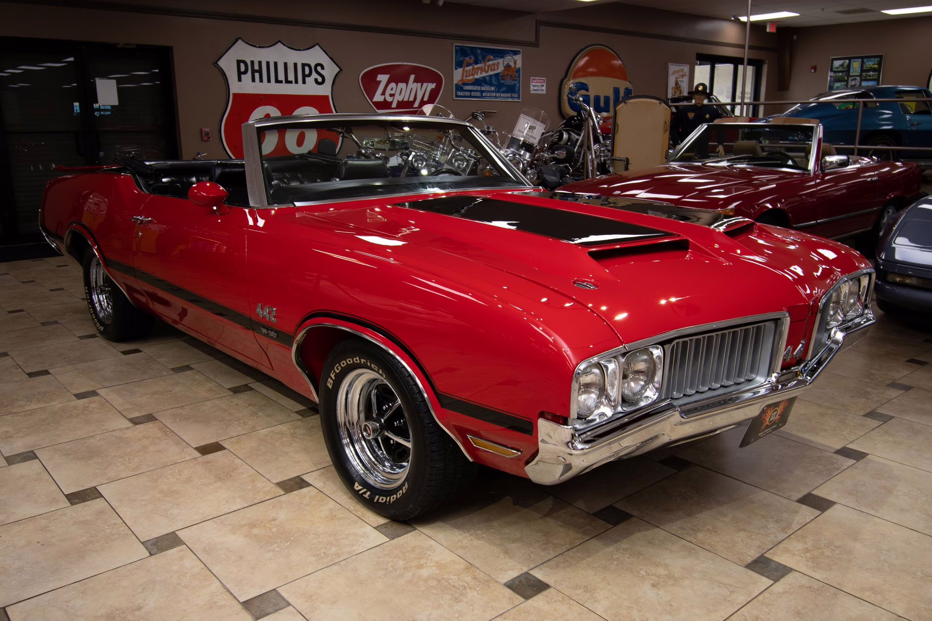 1970 Red Oldsmobile 442