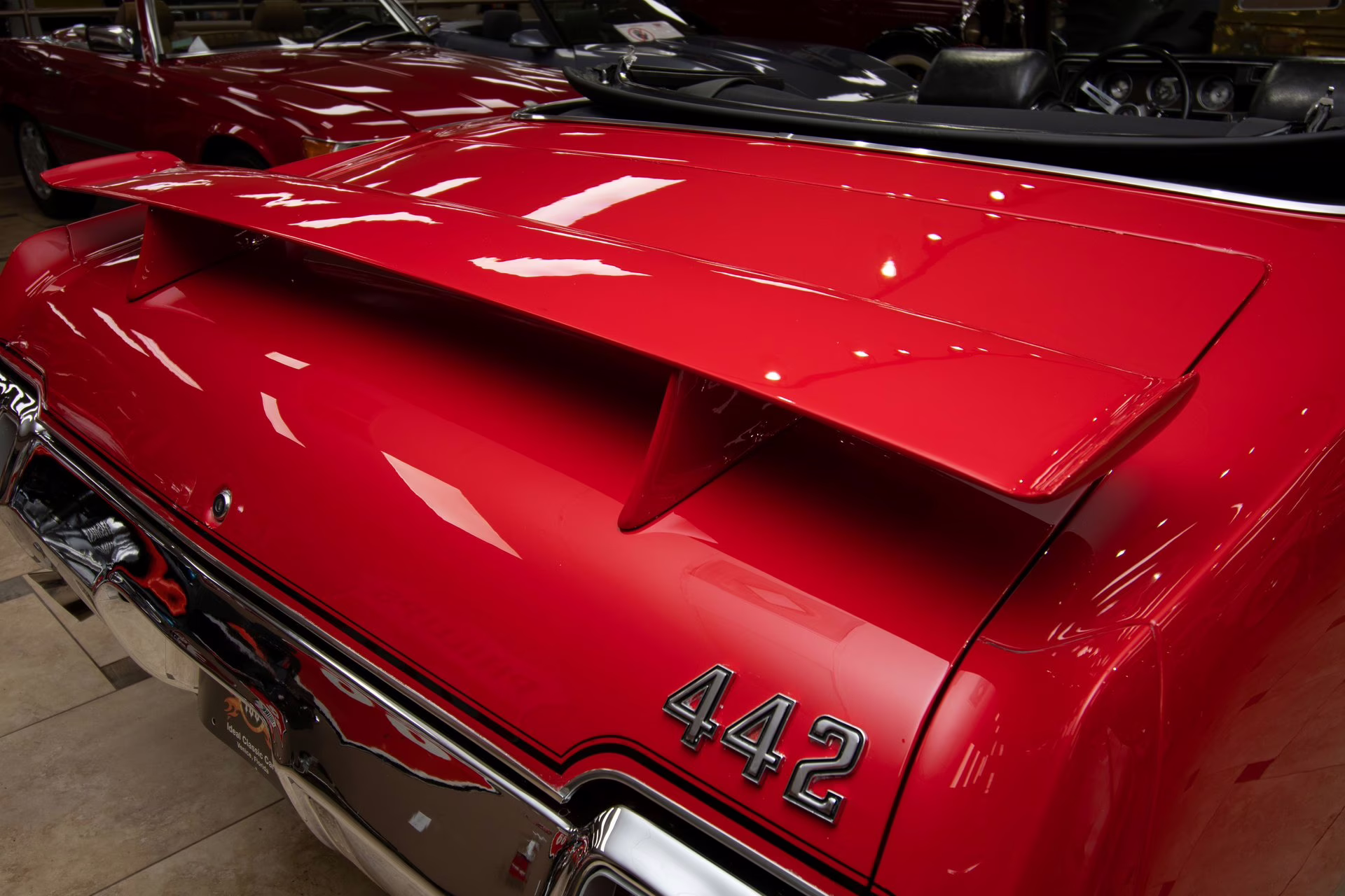 1970 Red Oldsmobile 442