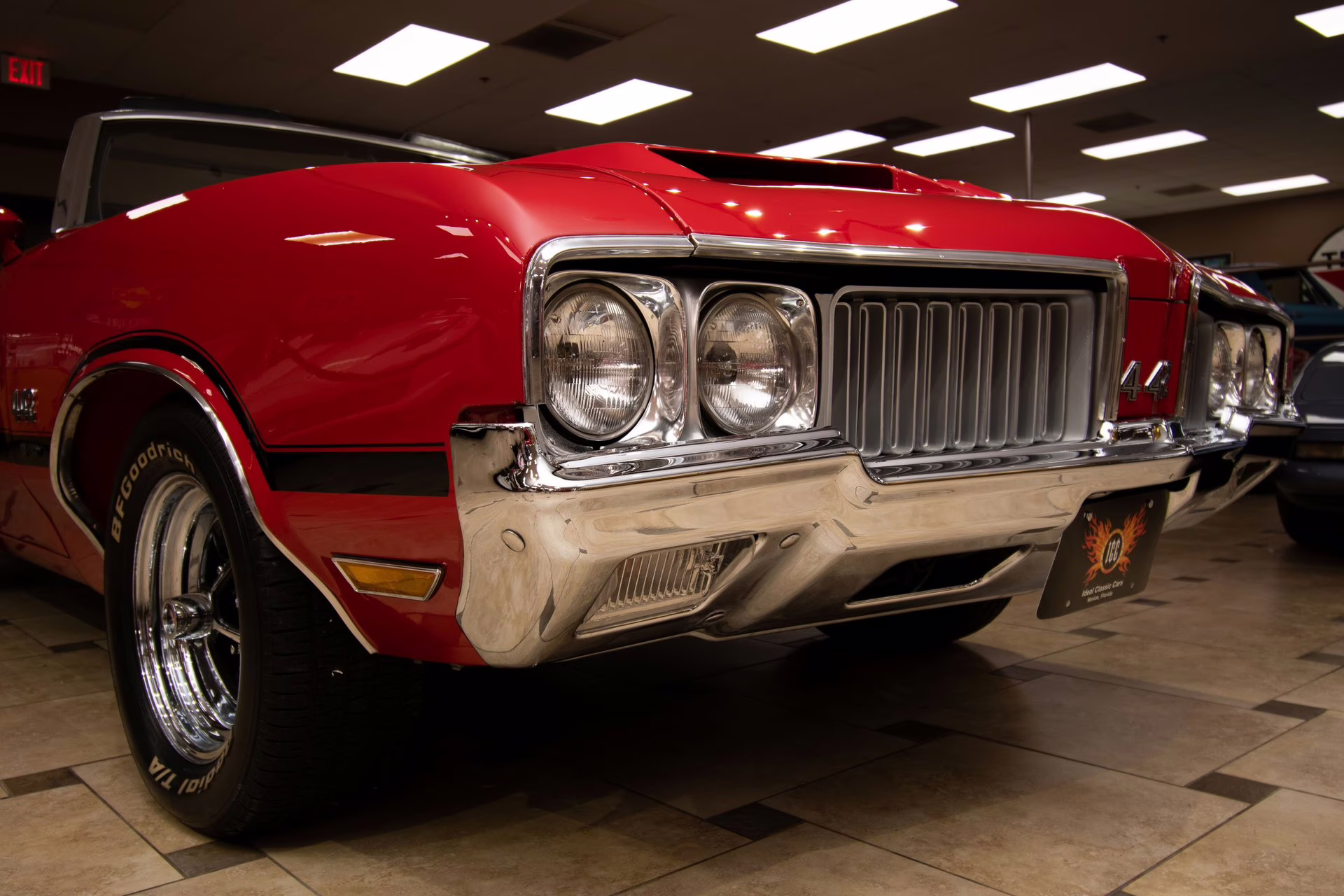1970 Red Oldsmobile 442