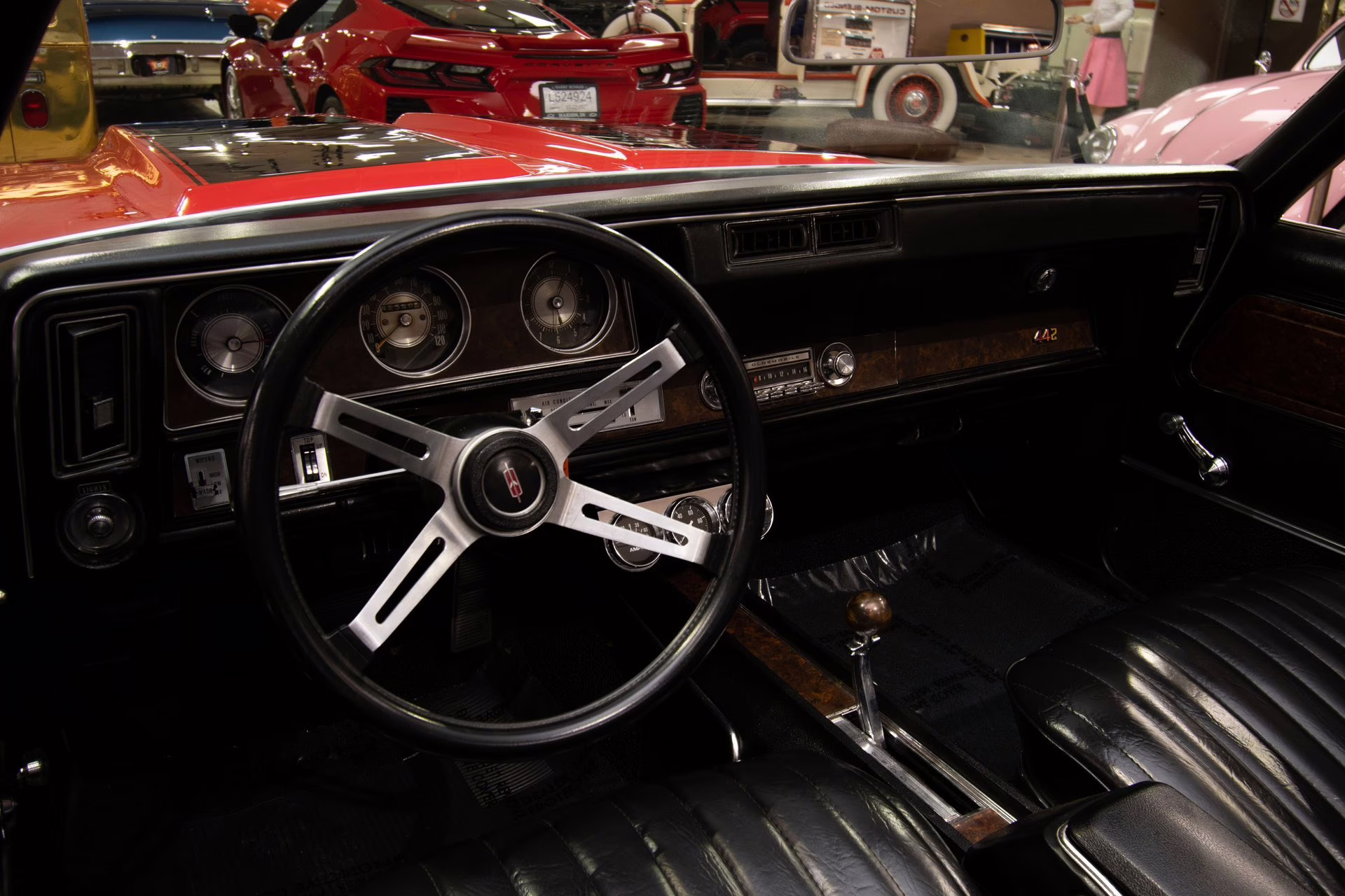 1970 Red Oldsmobile 442