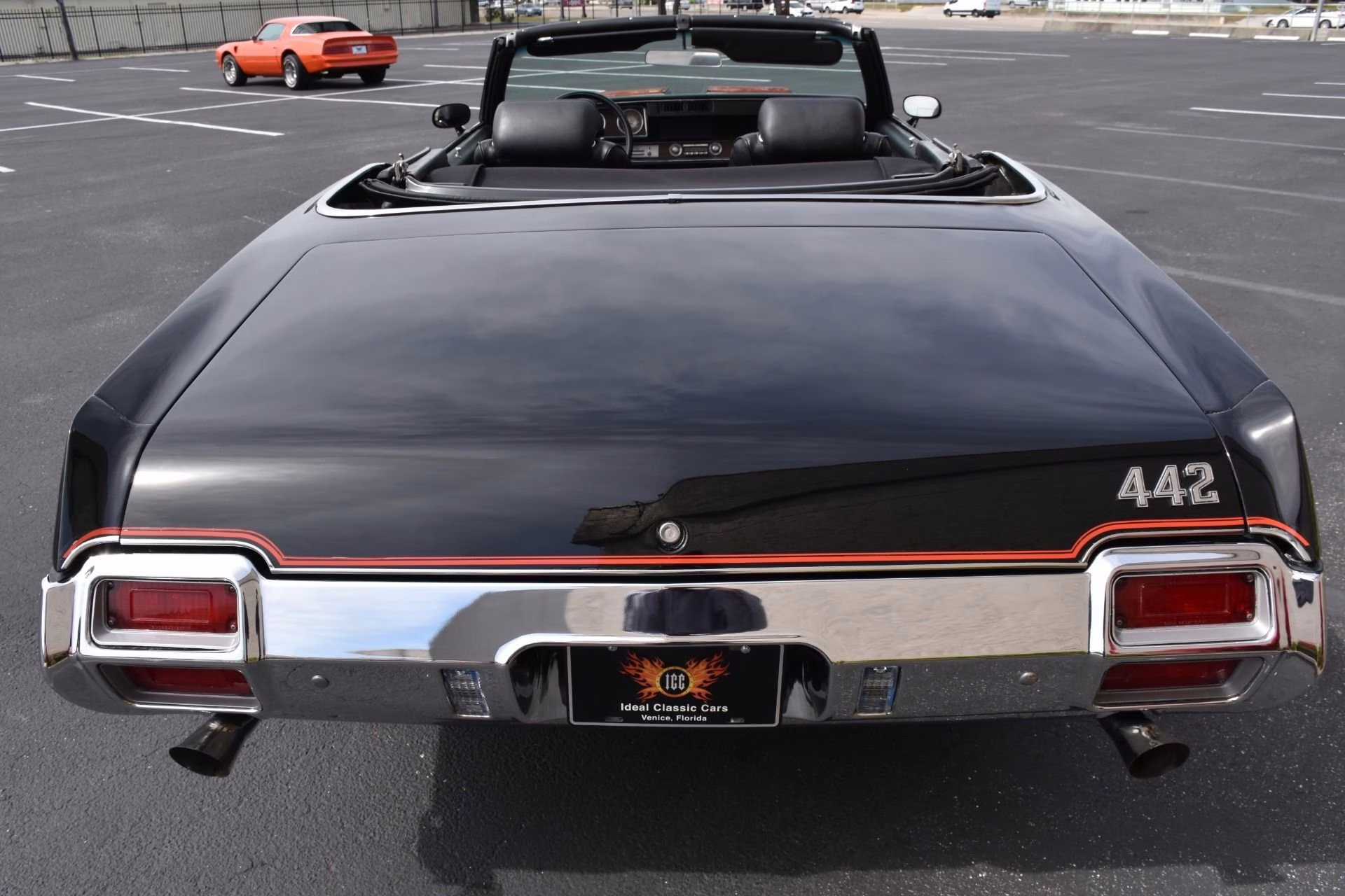 1971 Ebony Black w/ Red Stripes Oldsmobile 442
