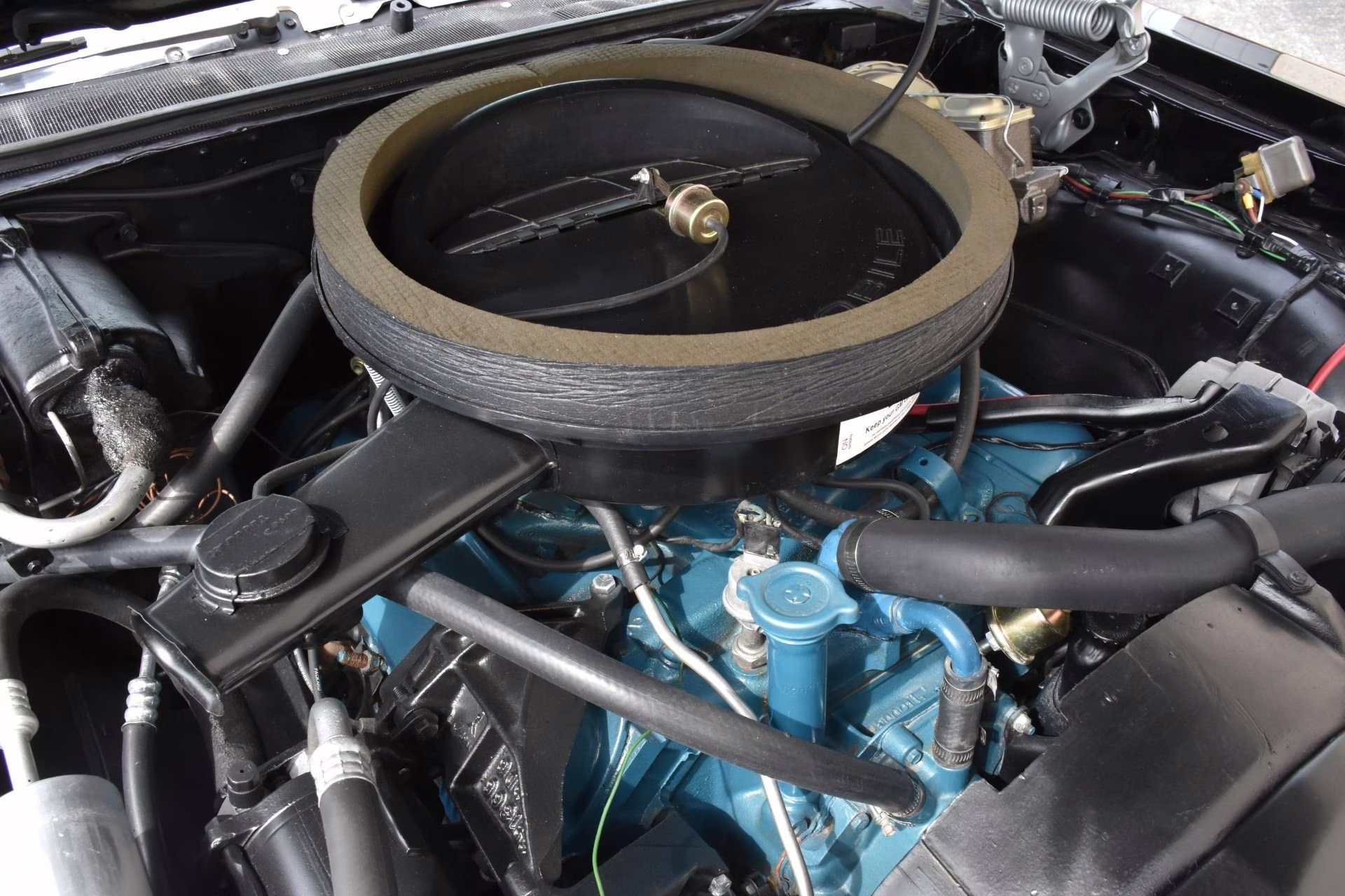 1971 Ebony Black w/ Red Stripes Oldsmobile 442