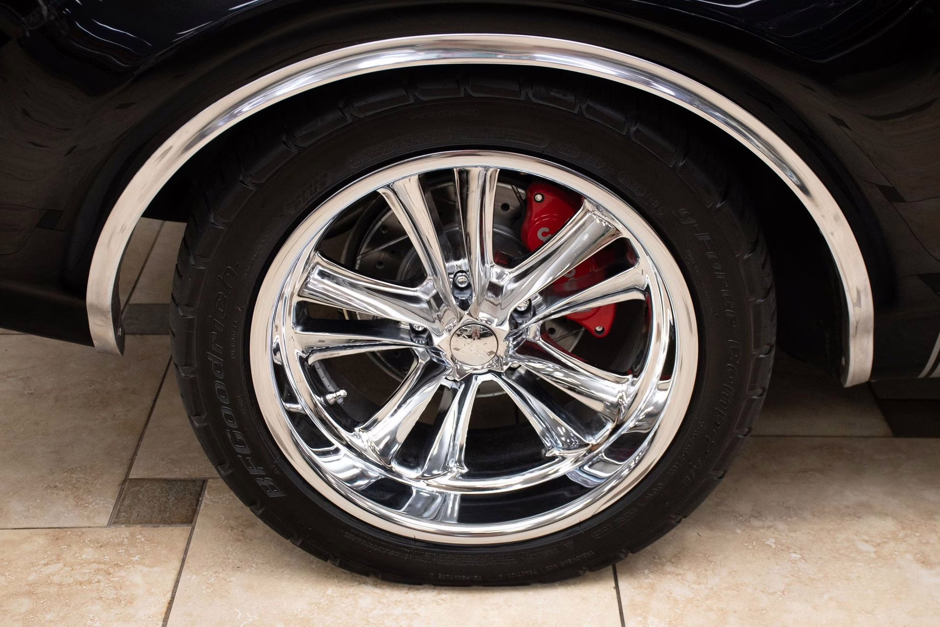 1969 Black &amp; Silver Oldsmobile 442