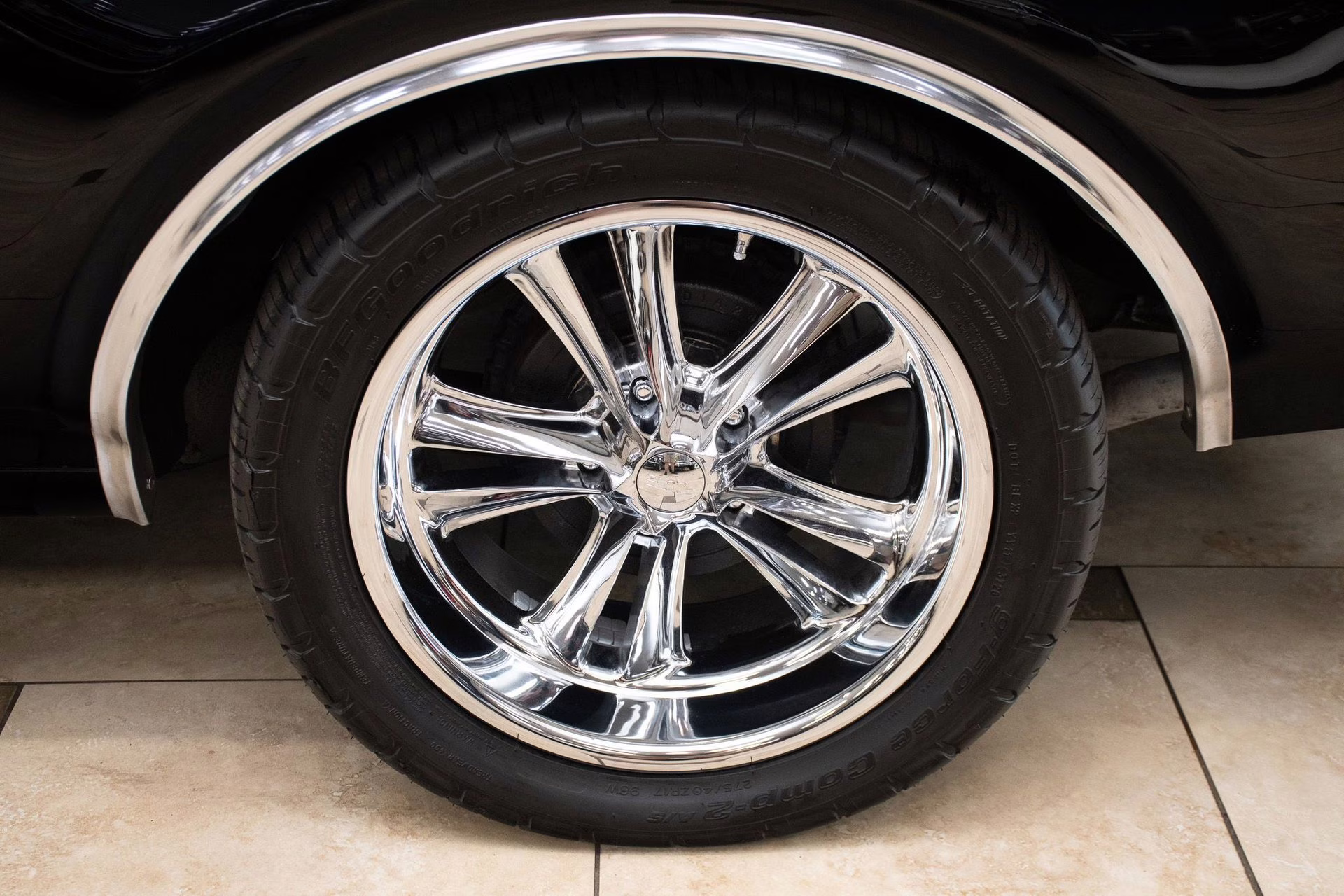 1969 Black &amp; Silver Oldsmobile 442