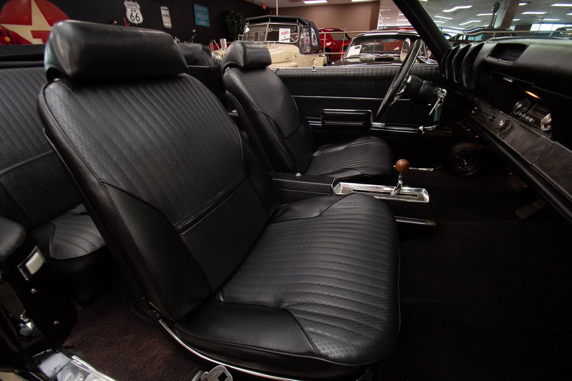 1969 Black &amp; Silver Oldsmobile 442