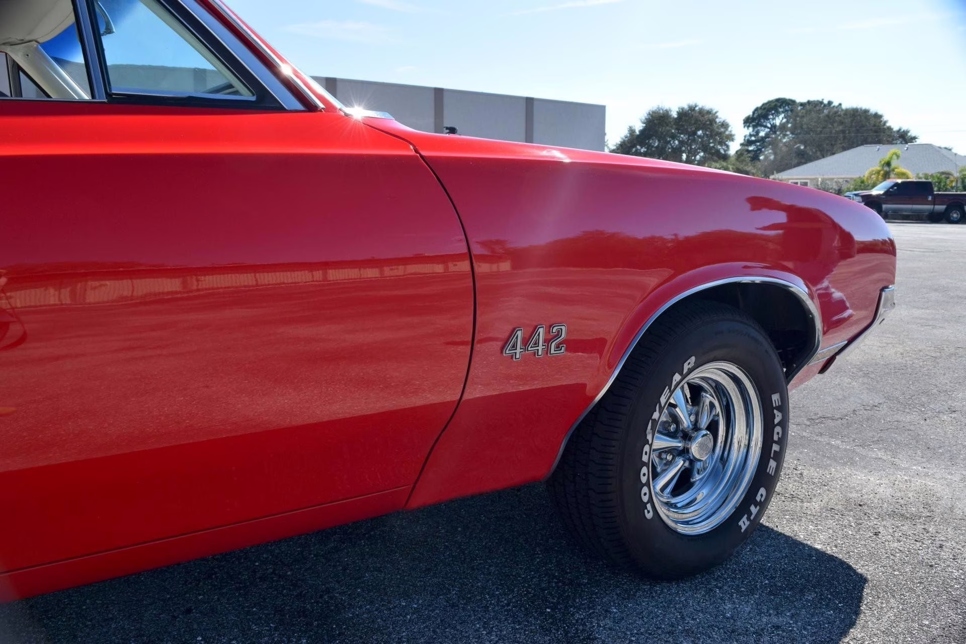 1970 Red Oldsmobile 442 Coupe