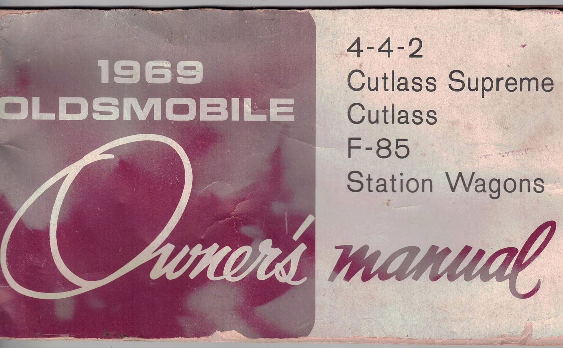 1969 Cameo White/Firefrost Gold Oldsmobile 442